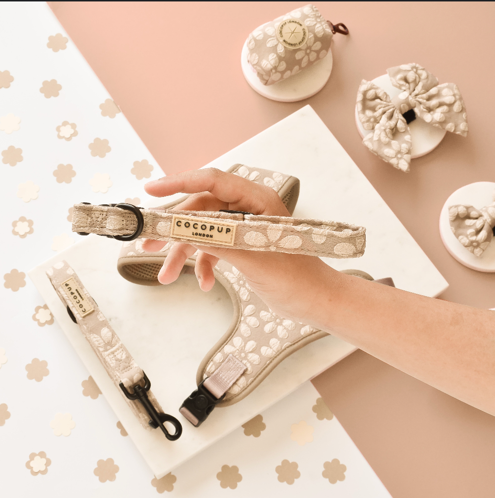 Collier LUXE Mocha Flower