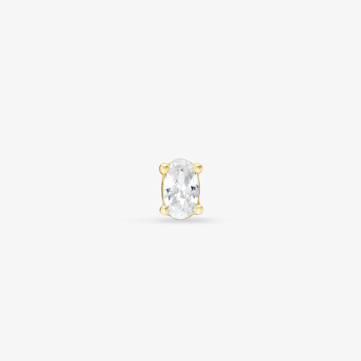 BOUCLE KHEPRI BLANCHE OR