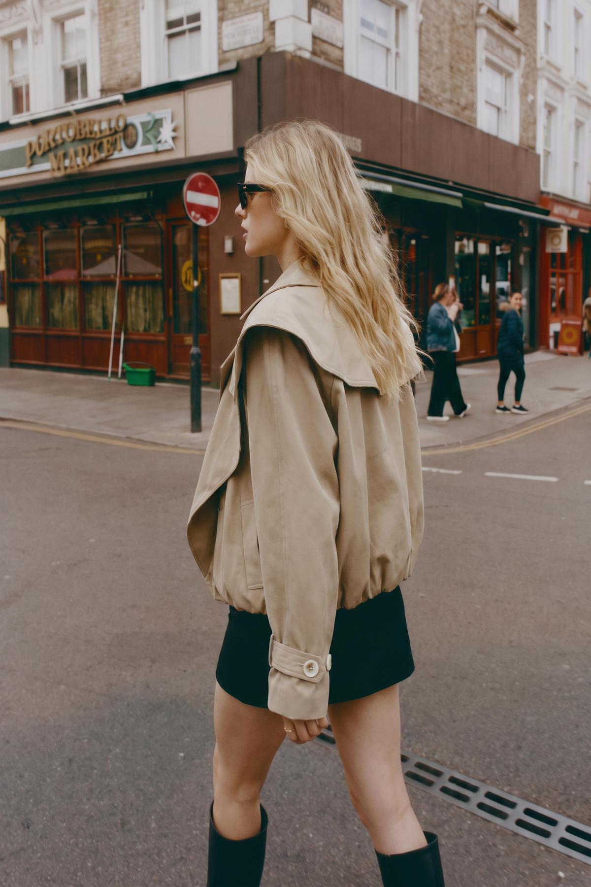 VESTE BEIGE GA001