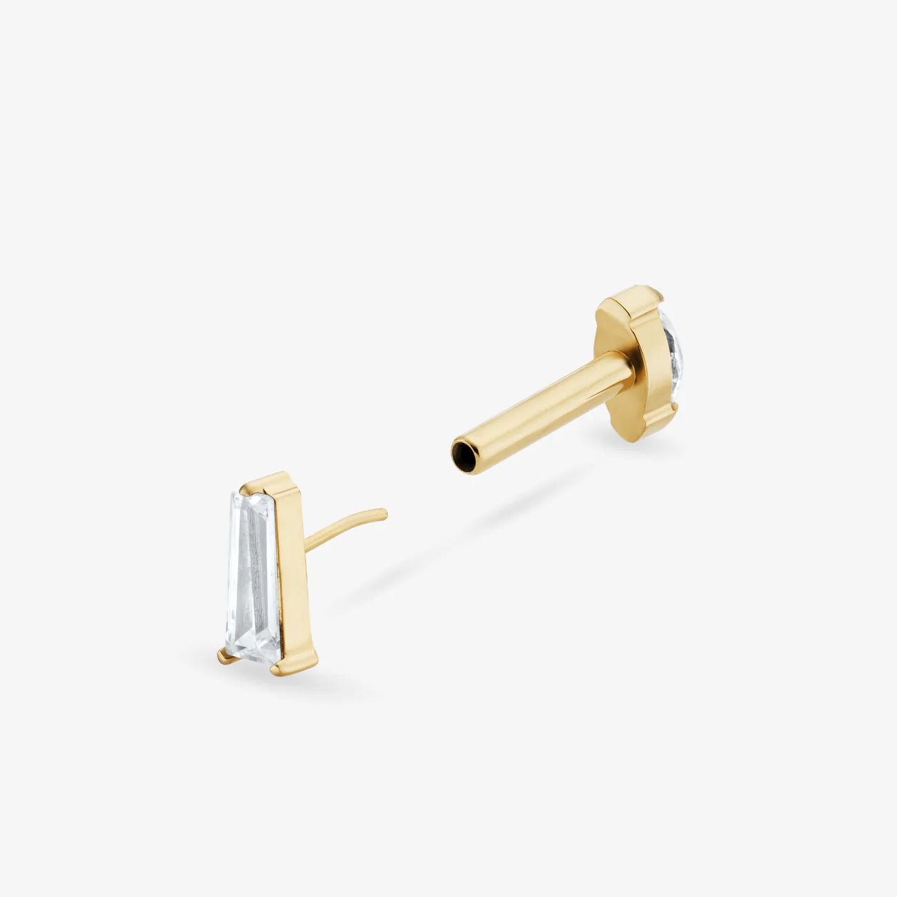 PIERCING TRAPÈZE X MARQUISE TITANE