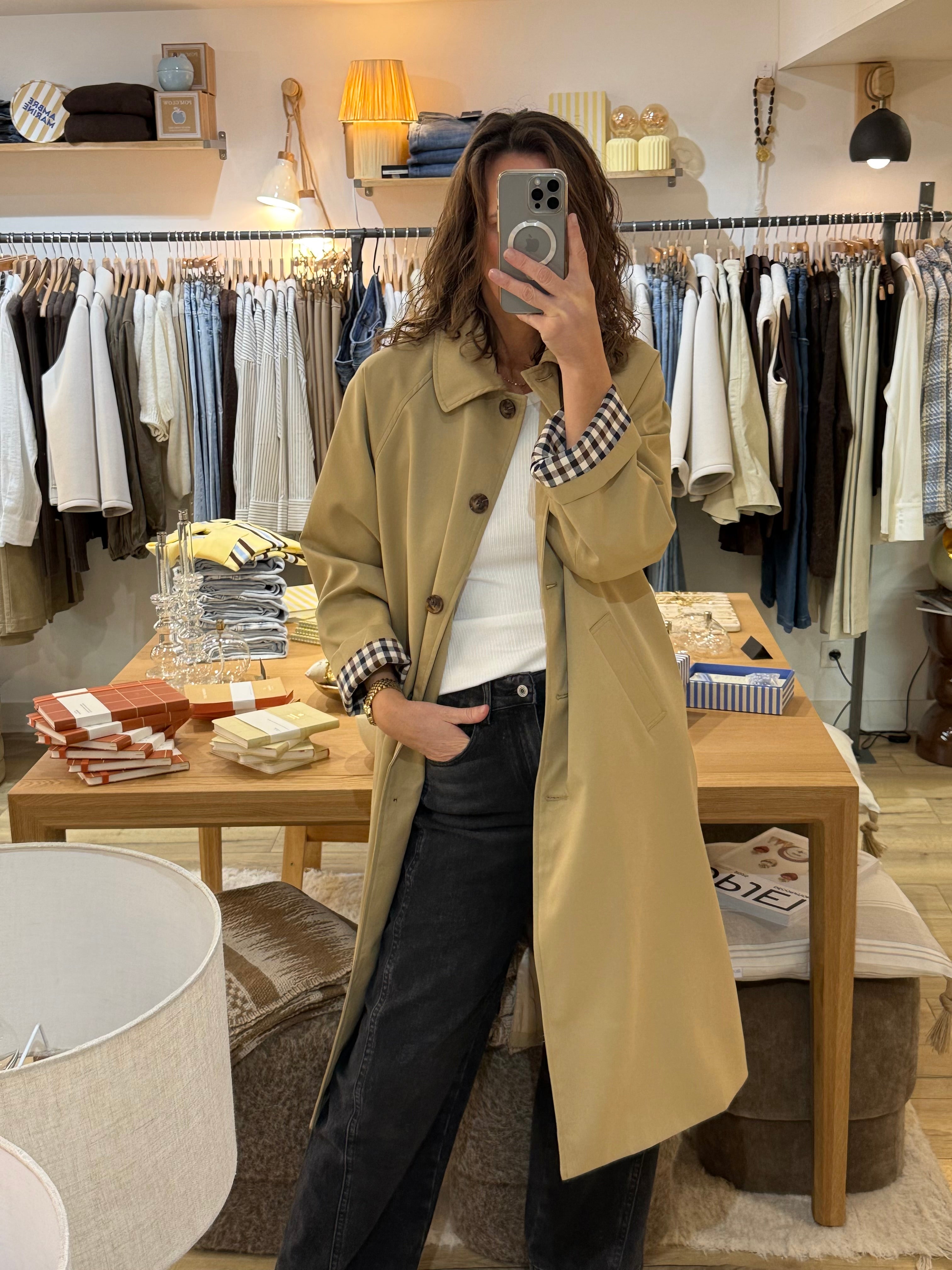 TRENCH BEIGE 6501-1