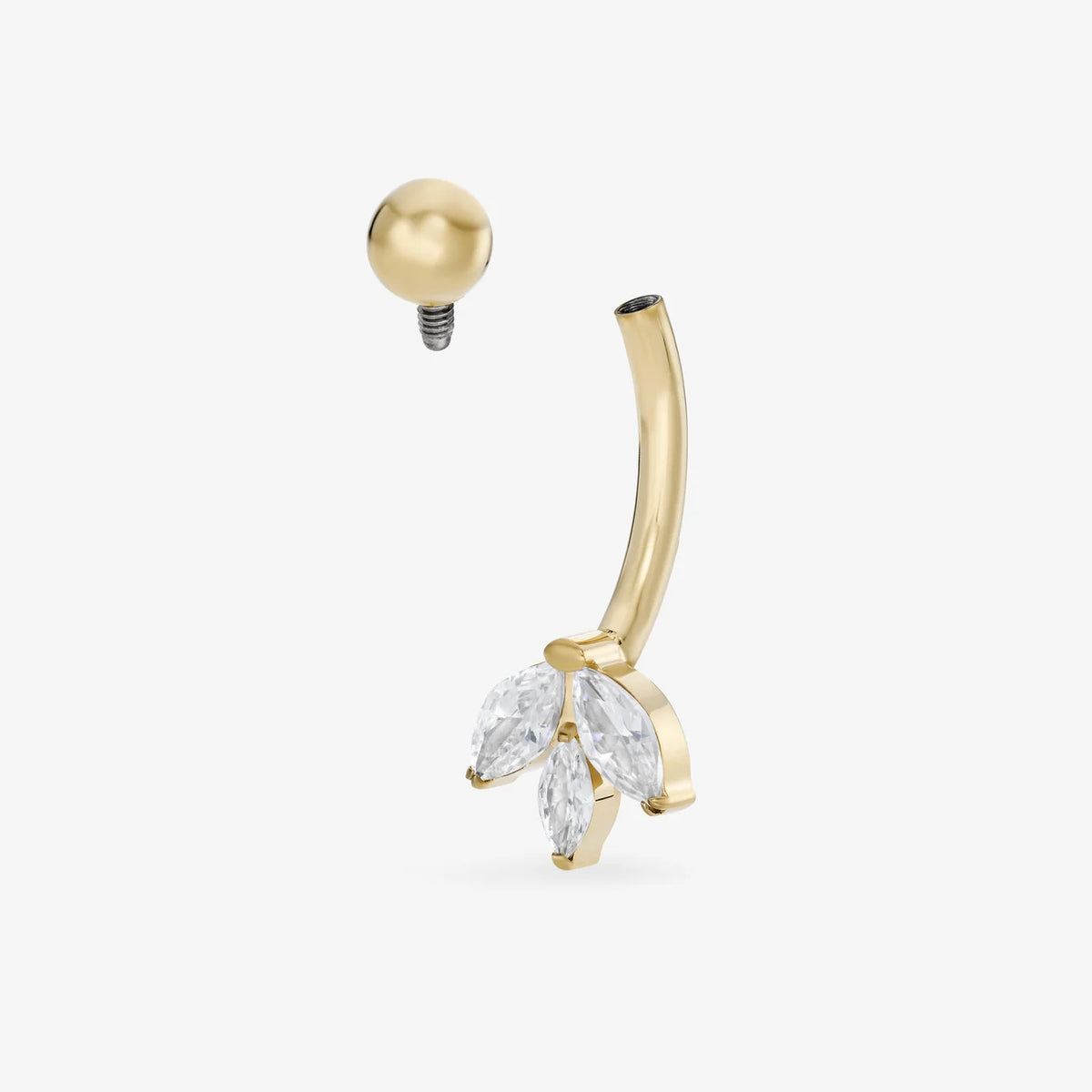 PIERCING NOMBRIL FAUVE
