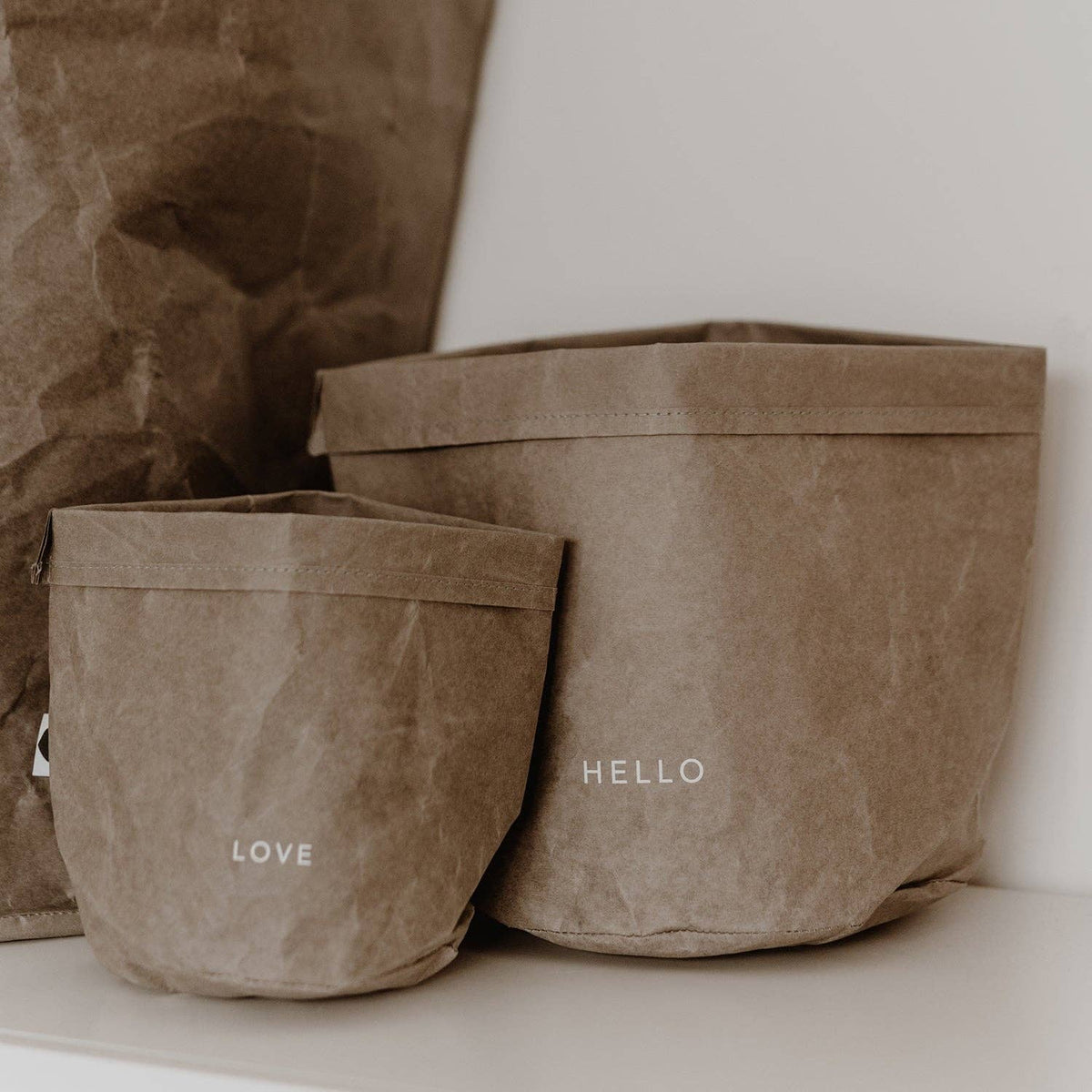 SET 2 SACS EN PAPIER