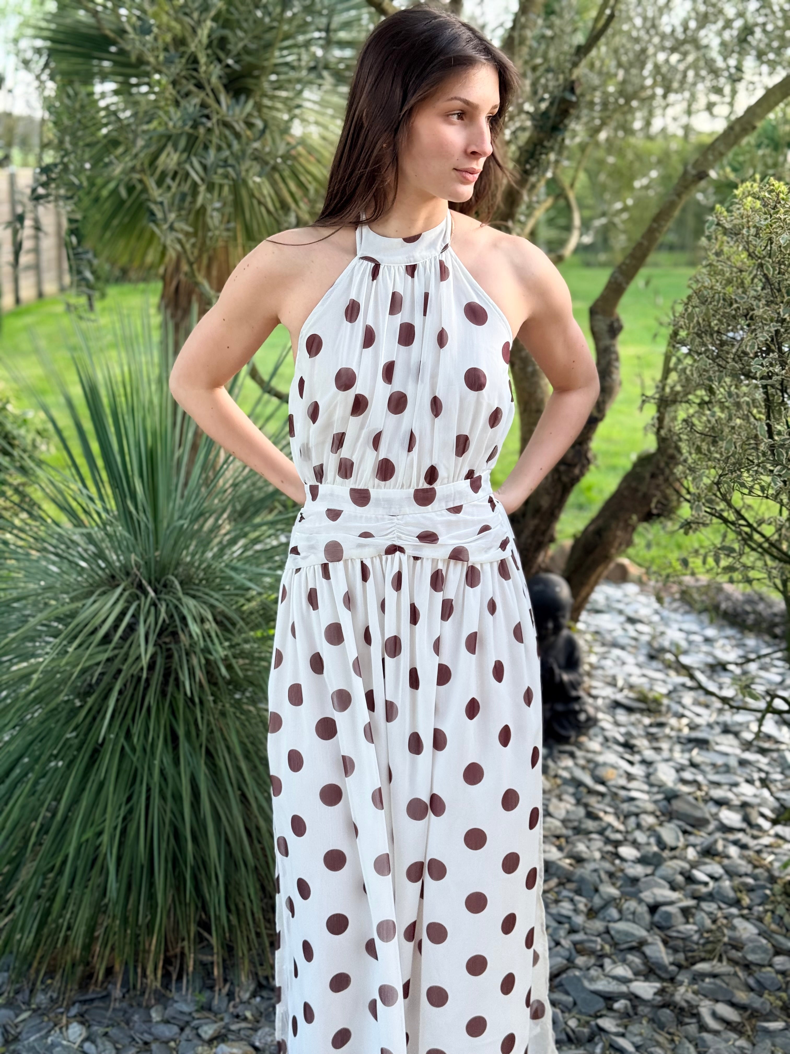 ROBE A POIS MALEY