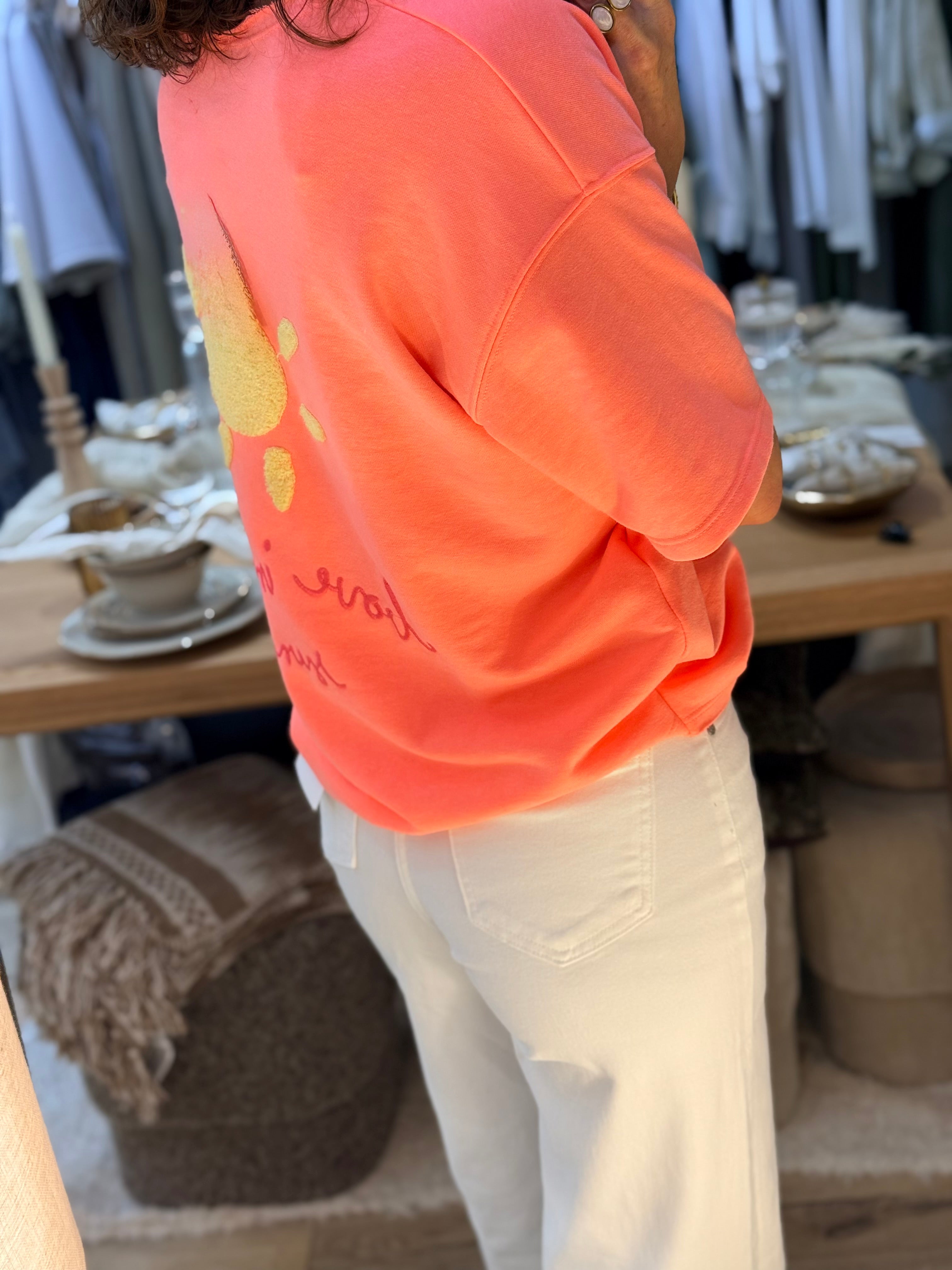 SWEAT SOLAR ORANGE FLUO
