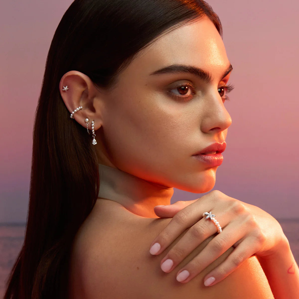 BAGUE ARIEL ARGENT