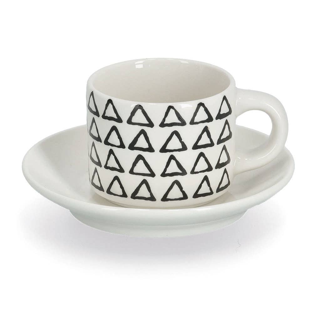 SERVICE À EXPRESSO BLANC
