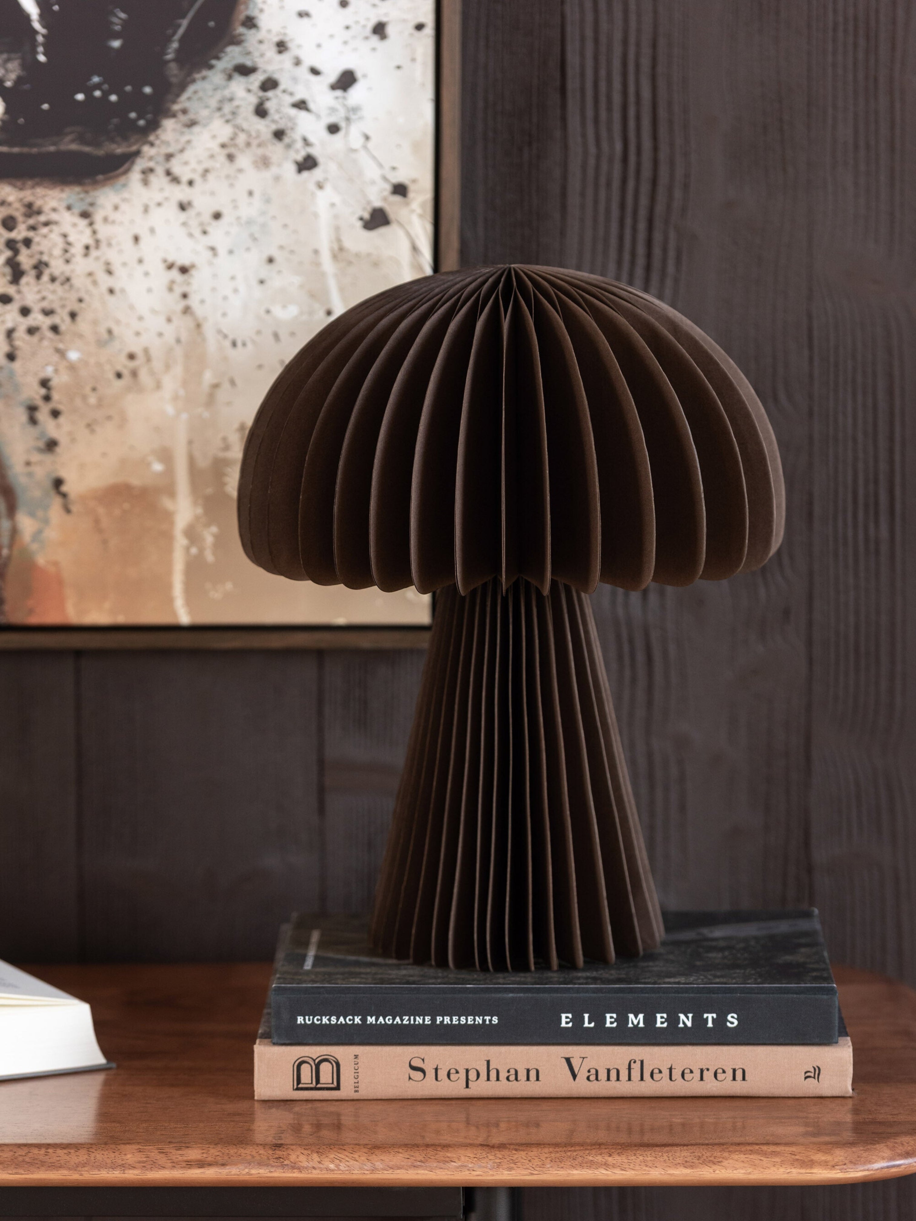 CHAMPIGNON PLIABLE PAPIER MARRON