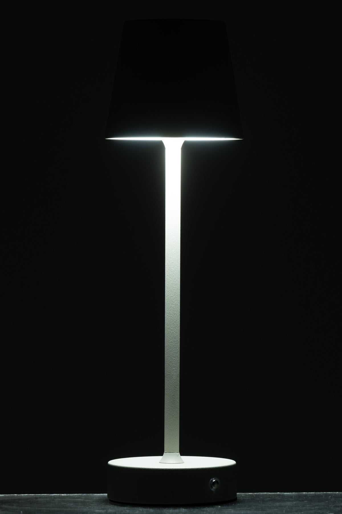 LAMPE GOA METAL TAUPE