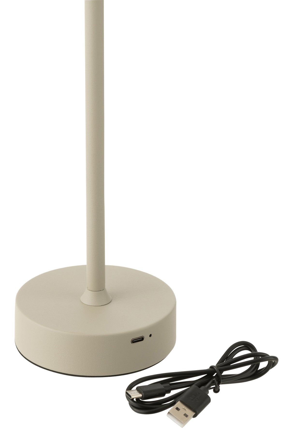LAMPE GOA METAL TAUPE