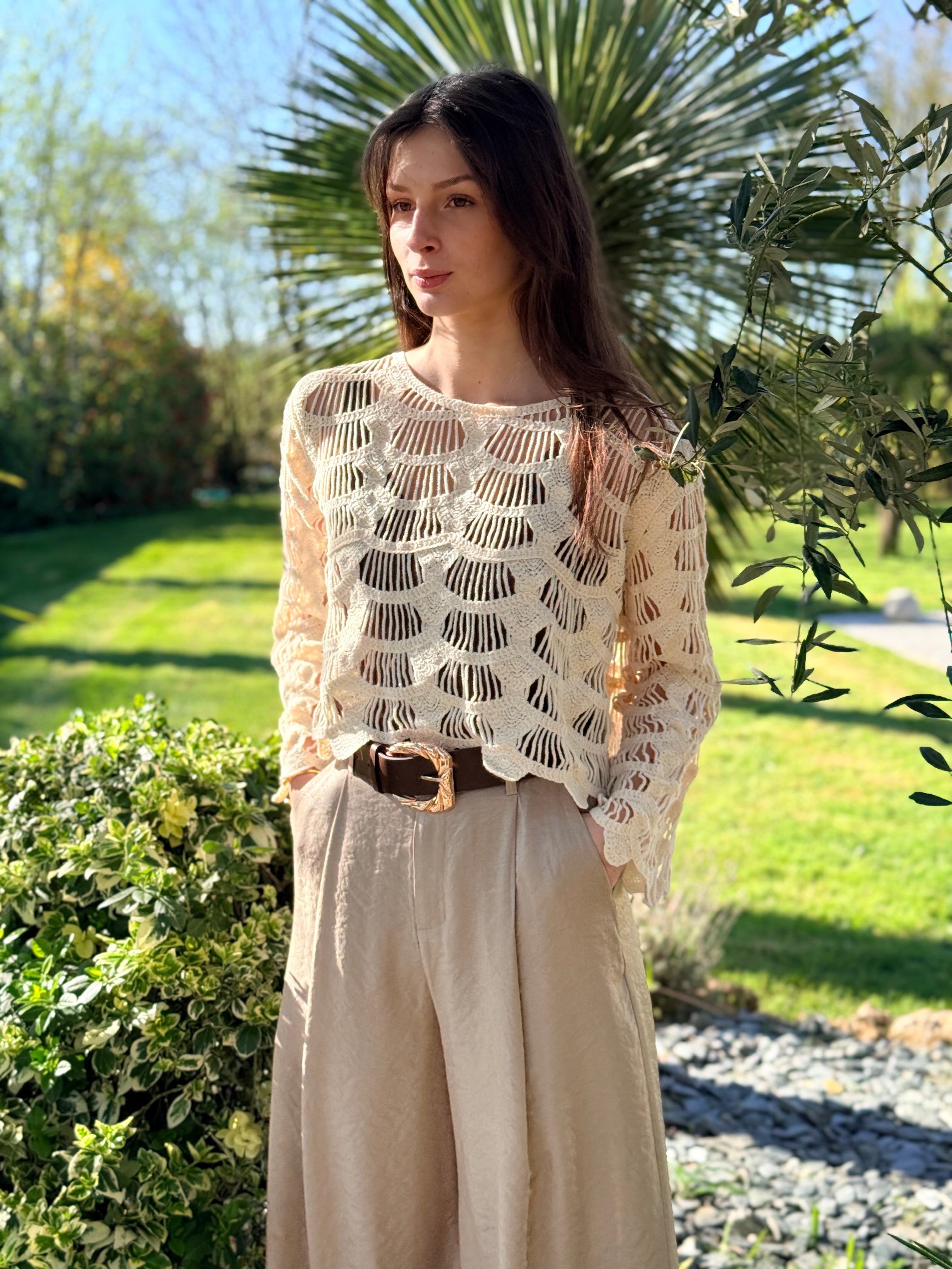 TOP CROCHET TU