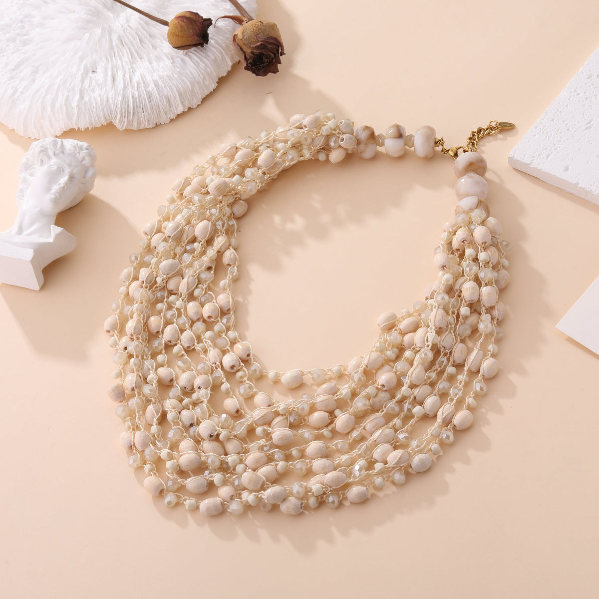 COLLIER CHLOE ÉCRU