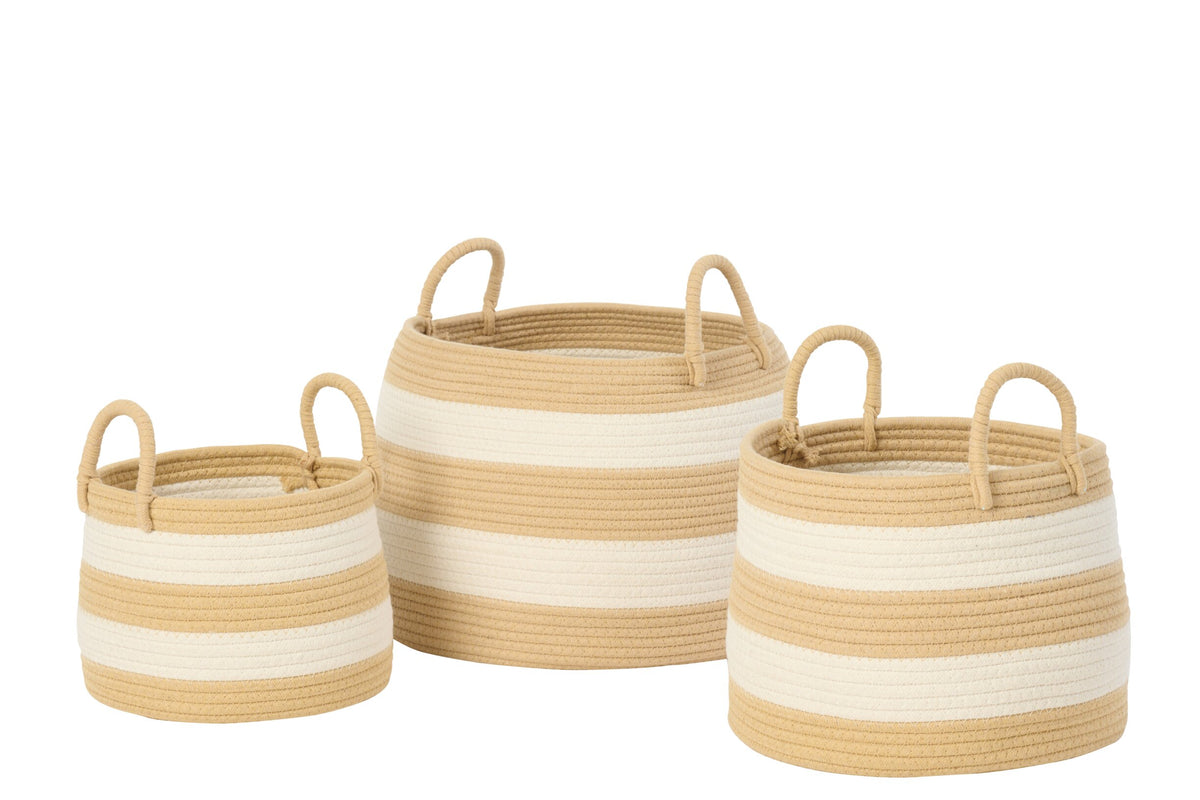 SET DE 3 PANIERS 61623