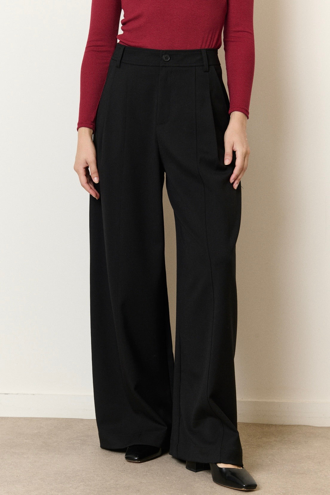 PANTALON À PINCES 26117
