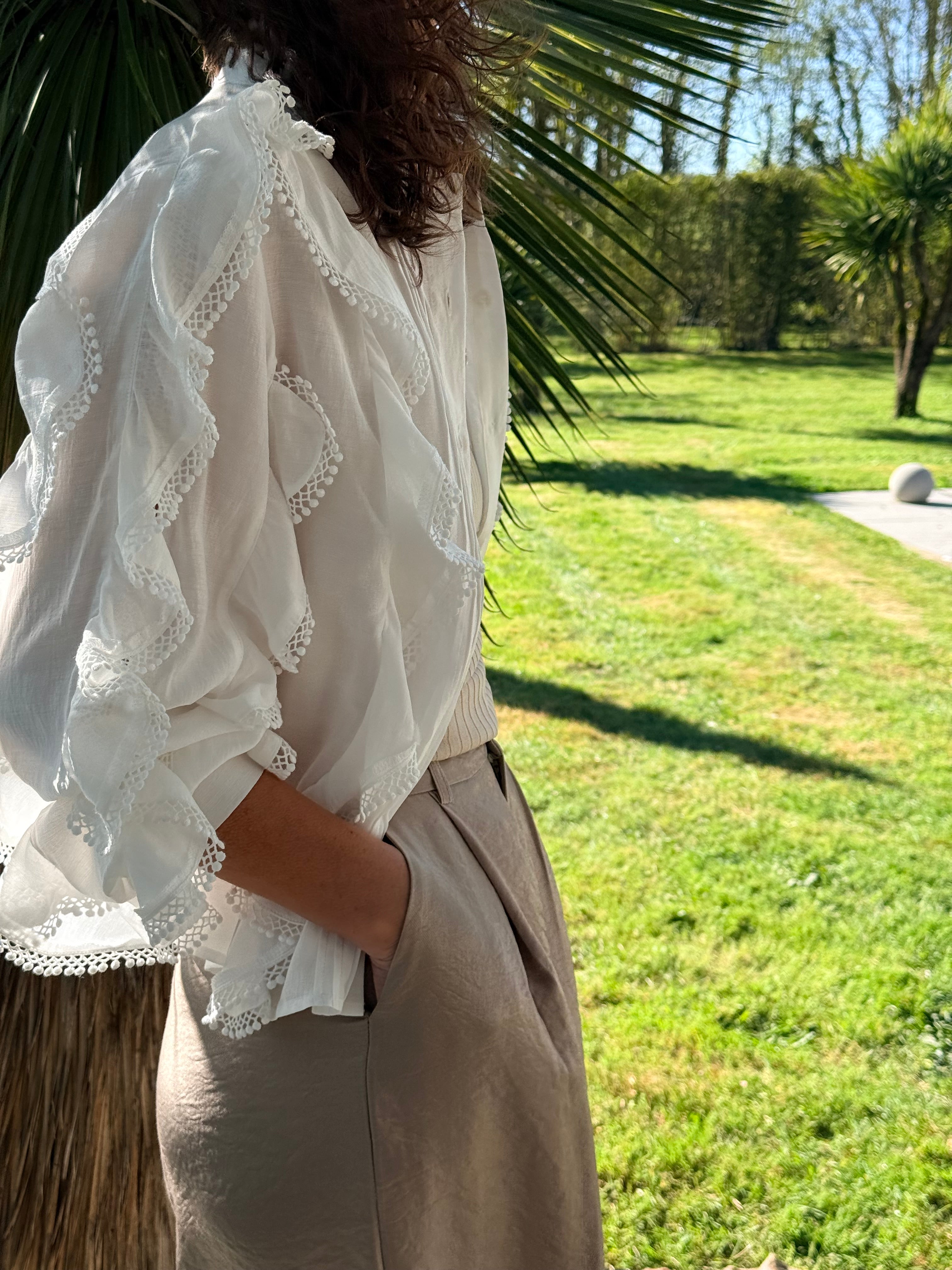 CHEMISE BLANC ST9047