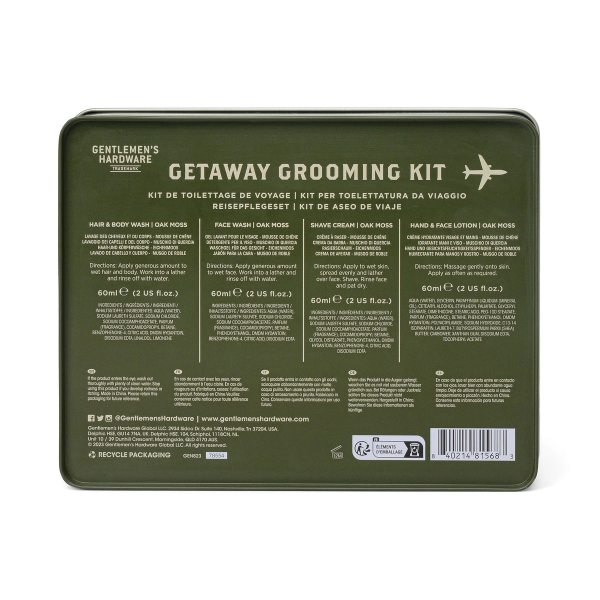 KIT SKINCARE DE VOYAGE