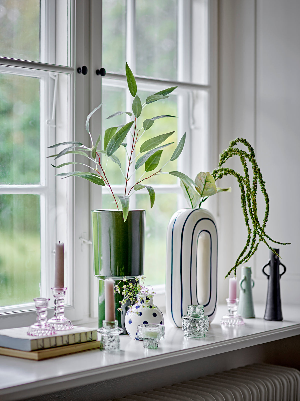 MAÉ VASE BLEU