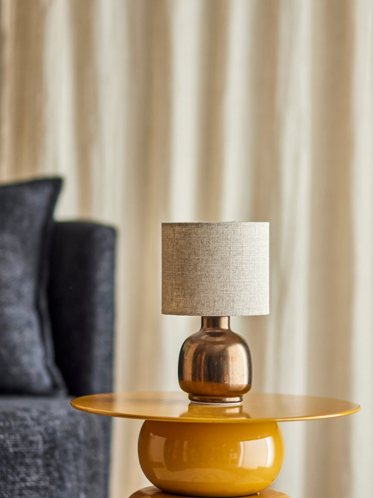 LAMPE AGNI BRONZE
