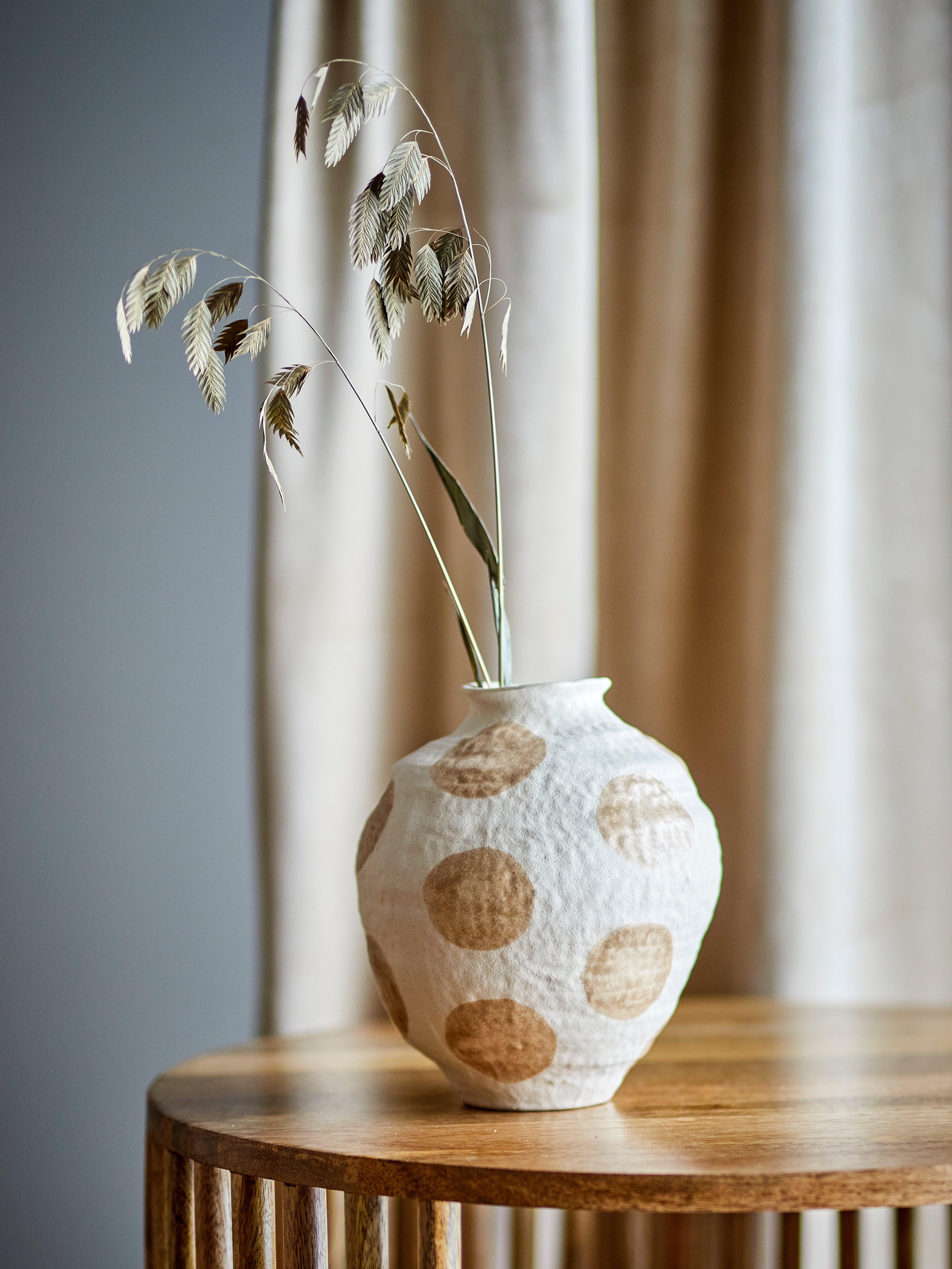 BYRON VASE, NATURE GRES