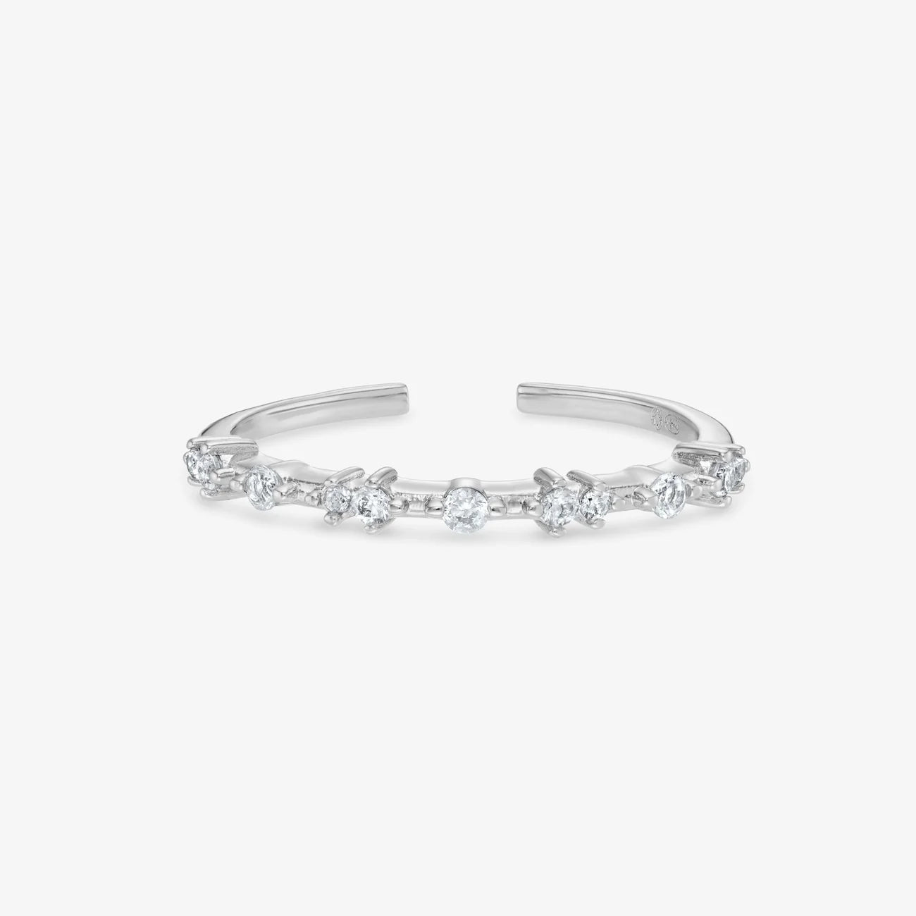 BAGUE POLAIRE ARGENT