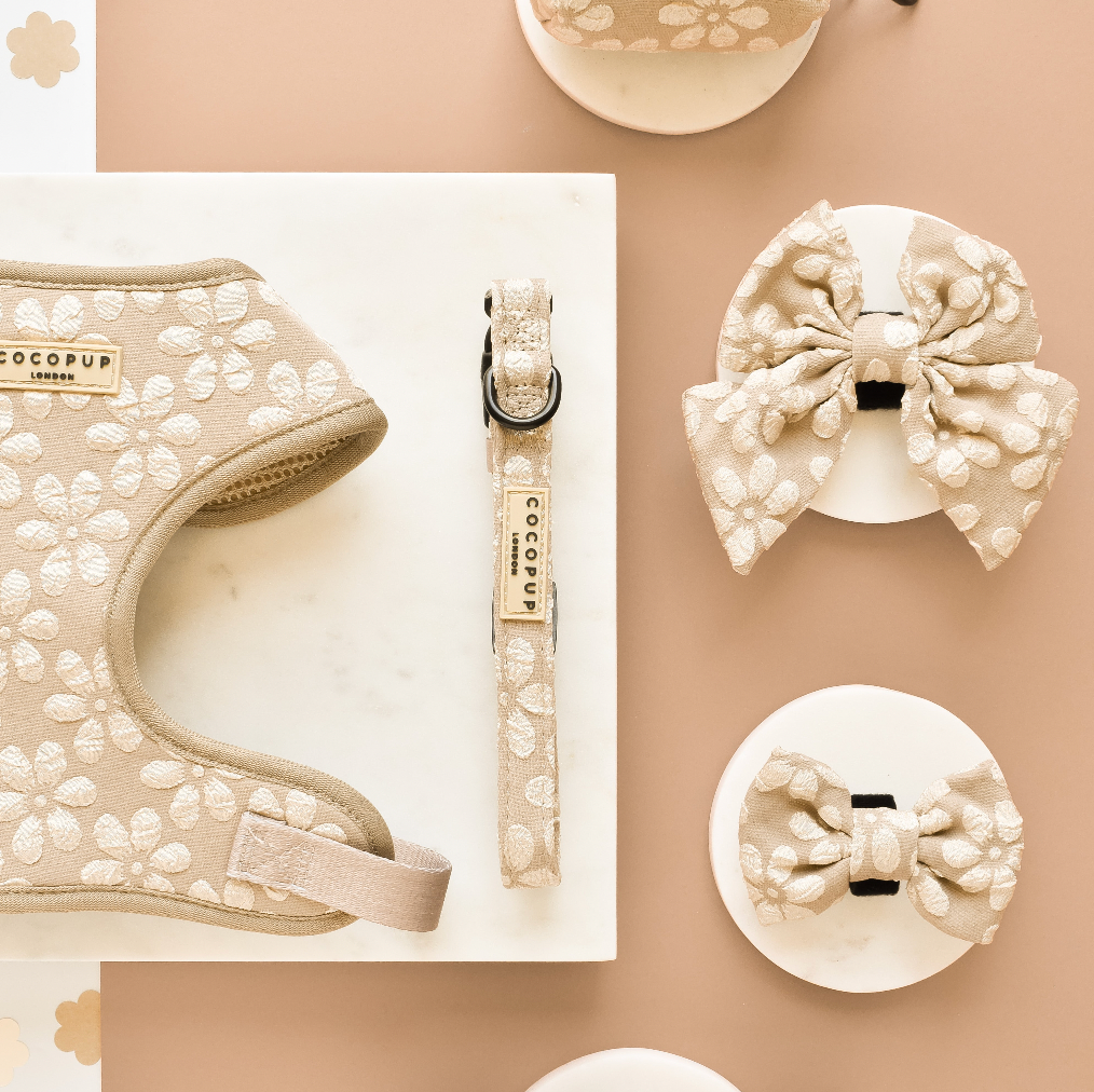Collier LUXE Mocha Flower