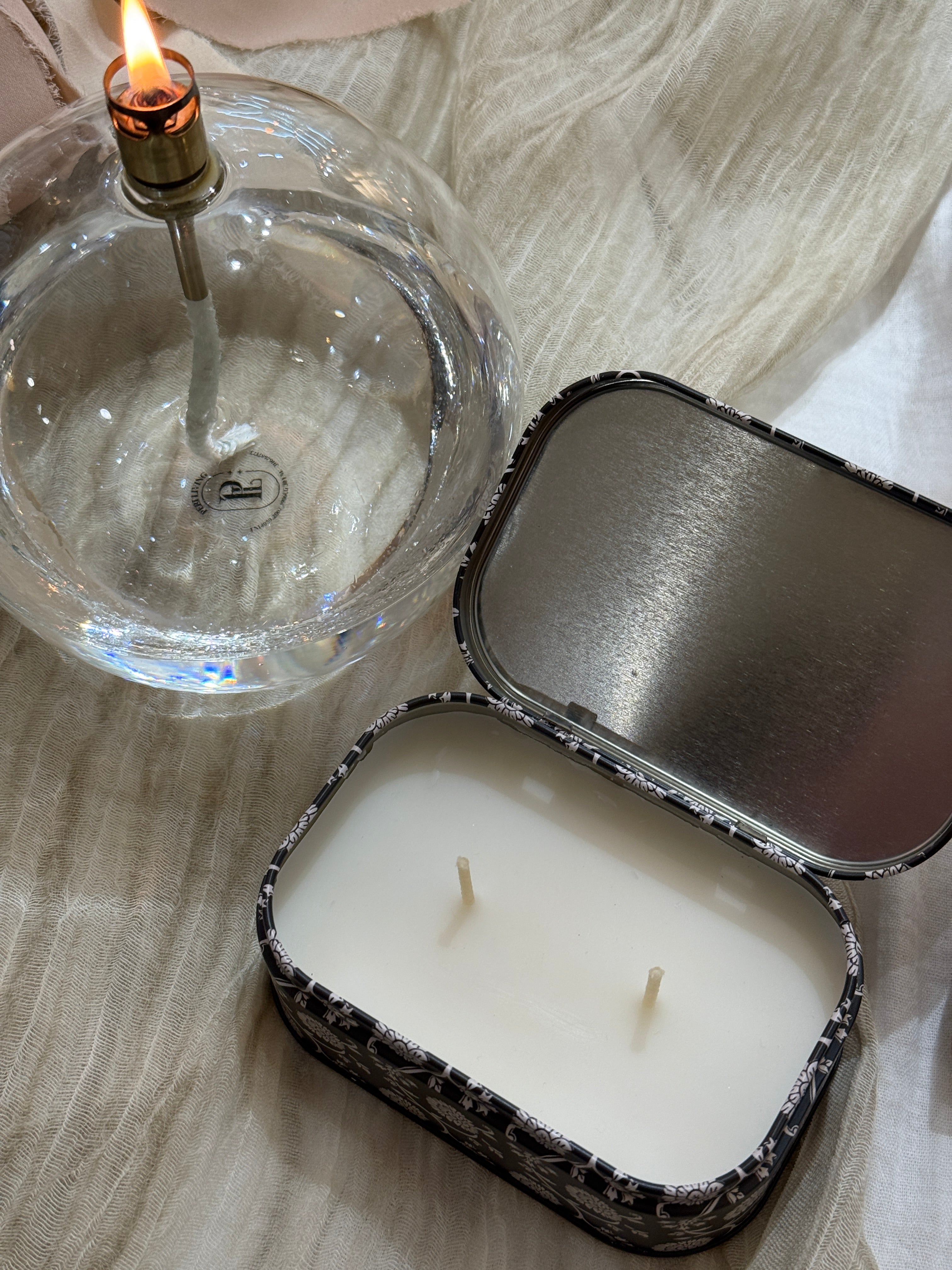 BOUGIE FIGUE NOIRE ET OLIVE CHE0401