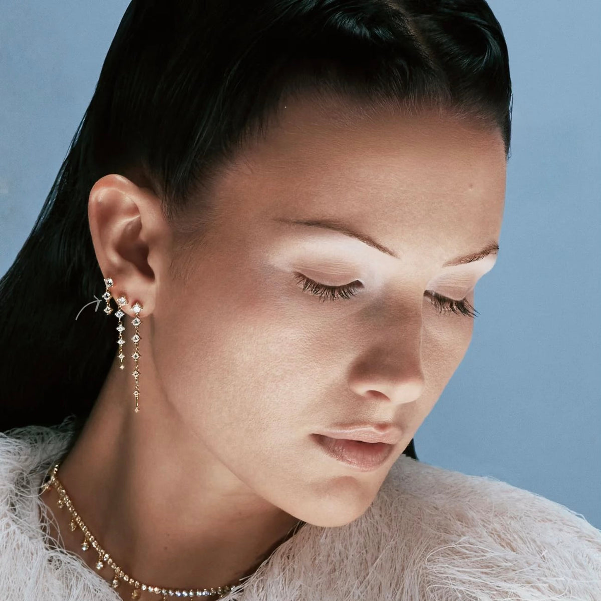 BOUCLE D’OREILLE PETITE AVALANCHE