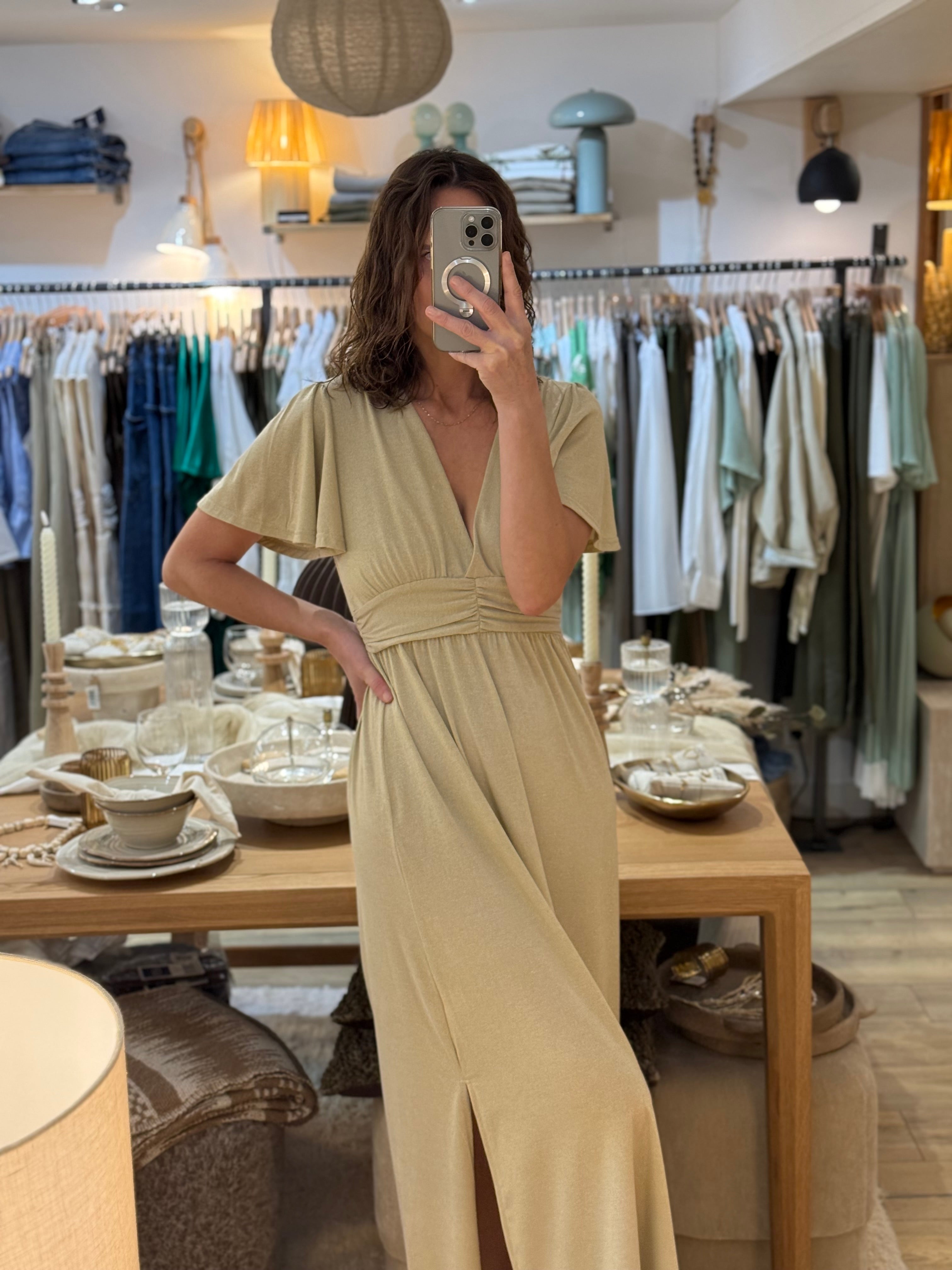 ROBE LONGUE ALINE LUREX