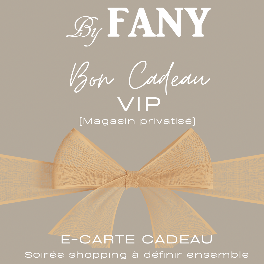 CARTE CADEAU VIP (magasin privatisé)