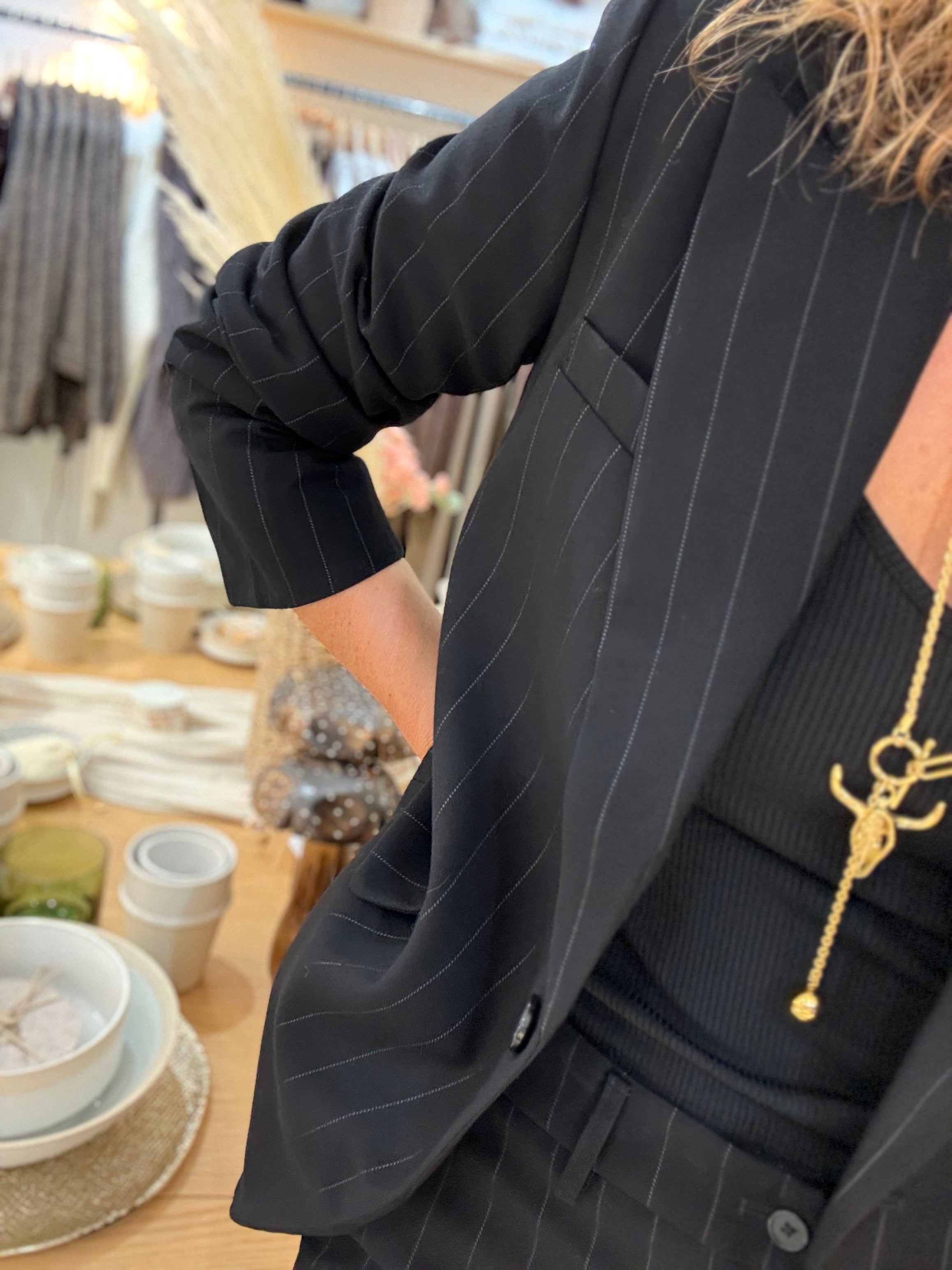 VESTE BLAZER V-2511 NOIR