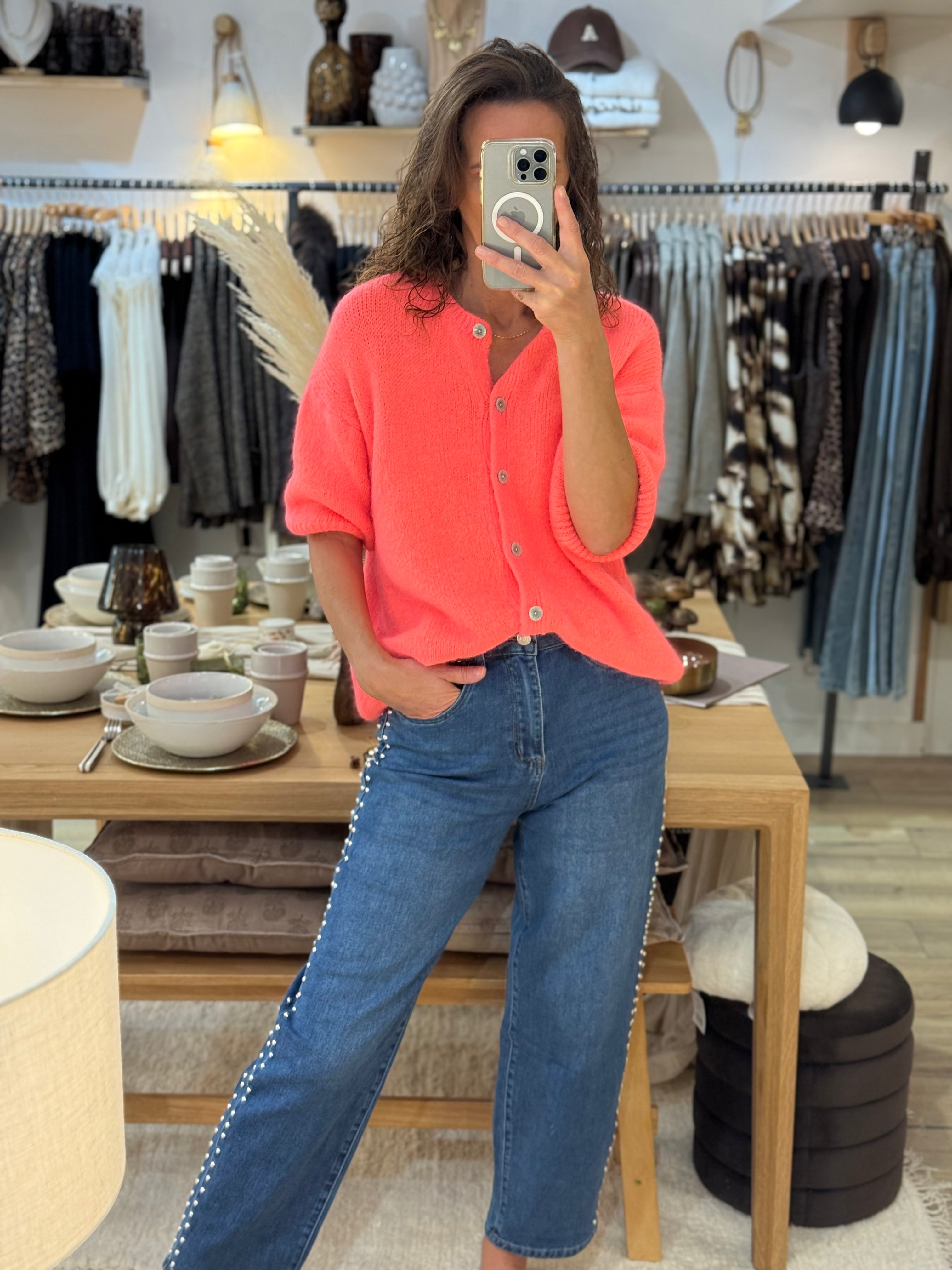 JEANS CLOUS BLEU KM3553