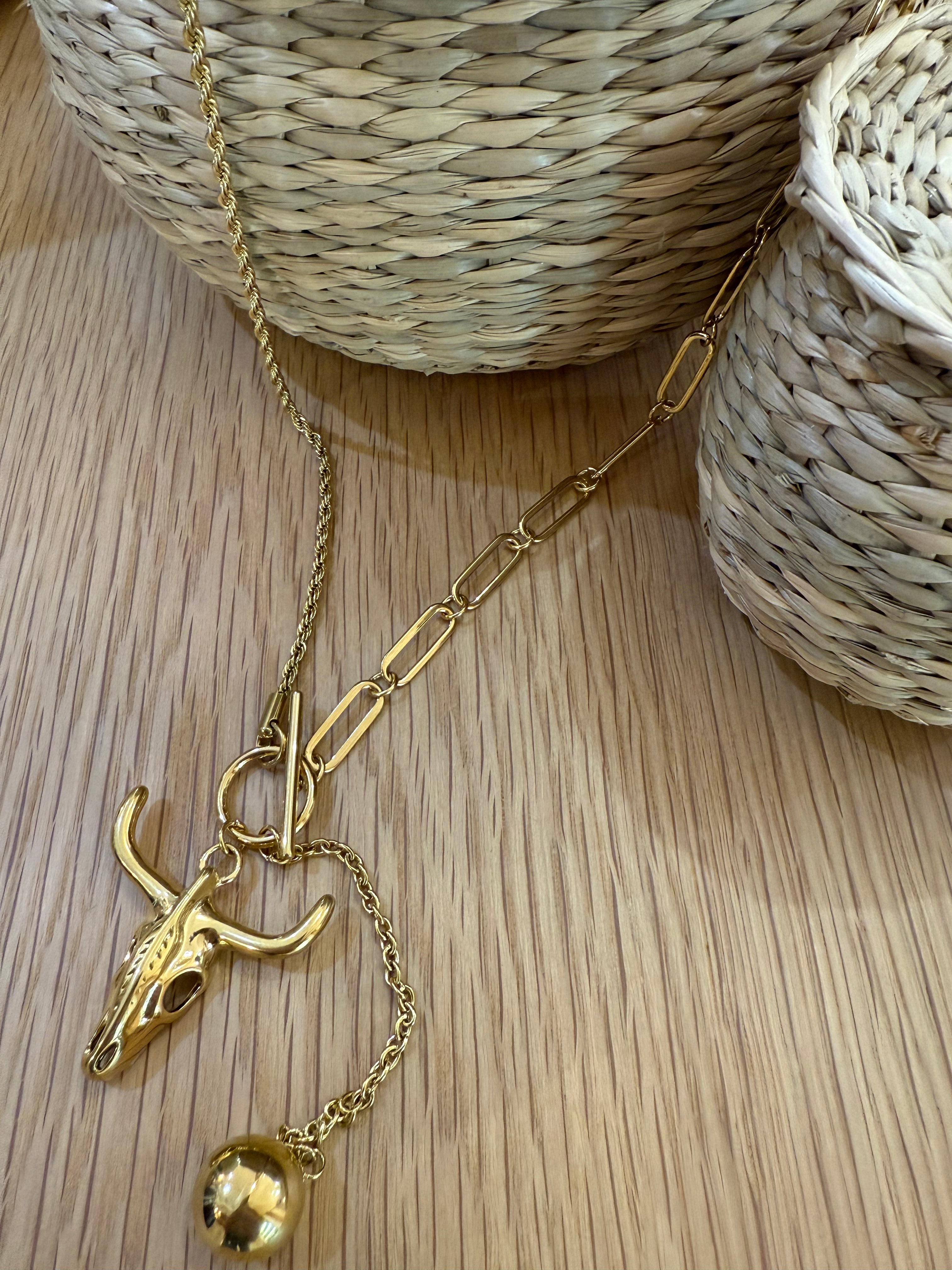 SAUTOIR BUFFLE M25GN26