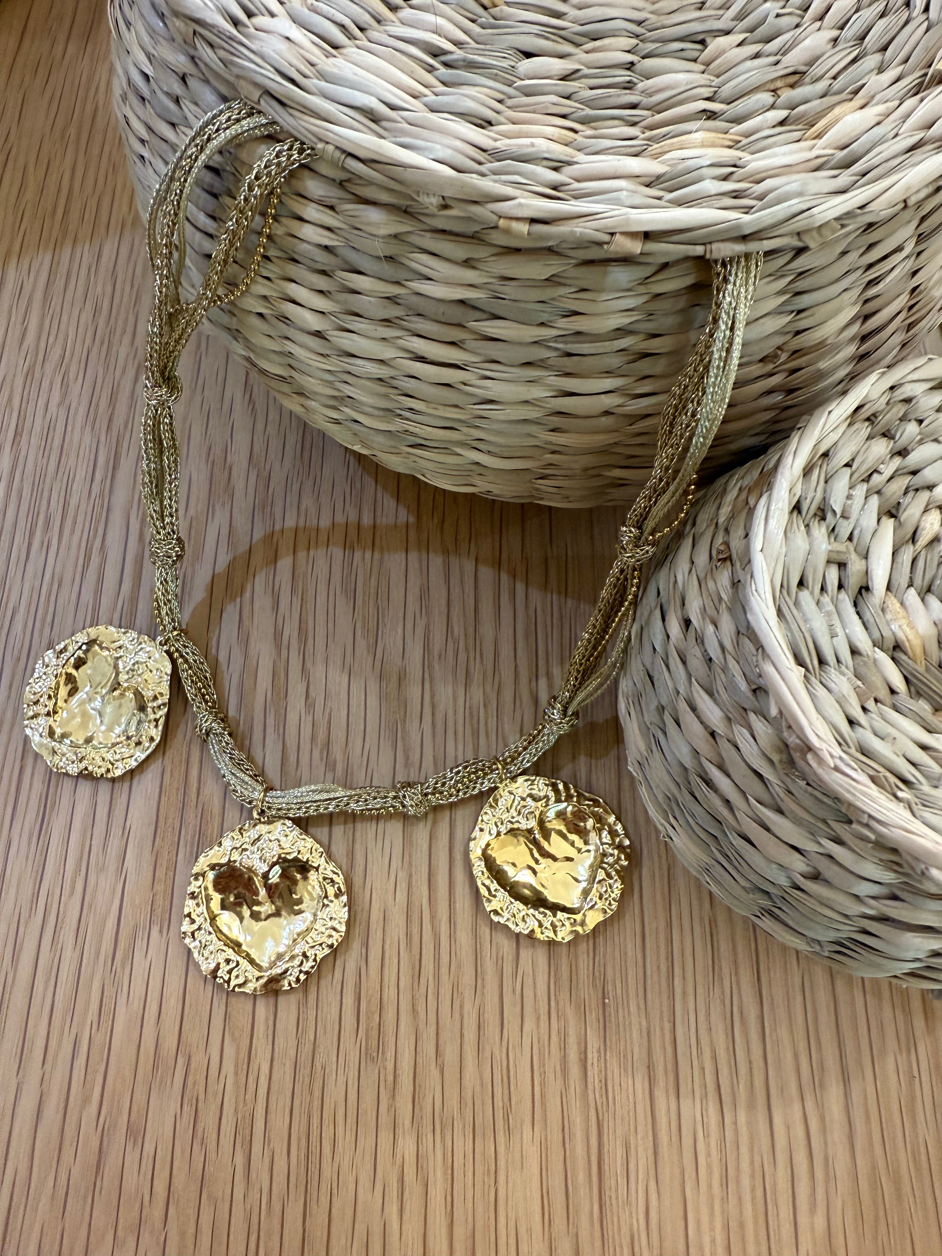 Collier doré 450075