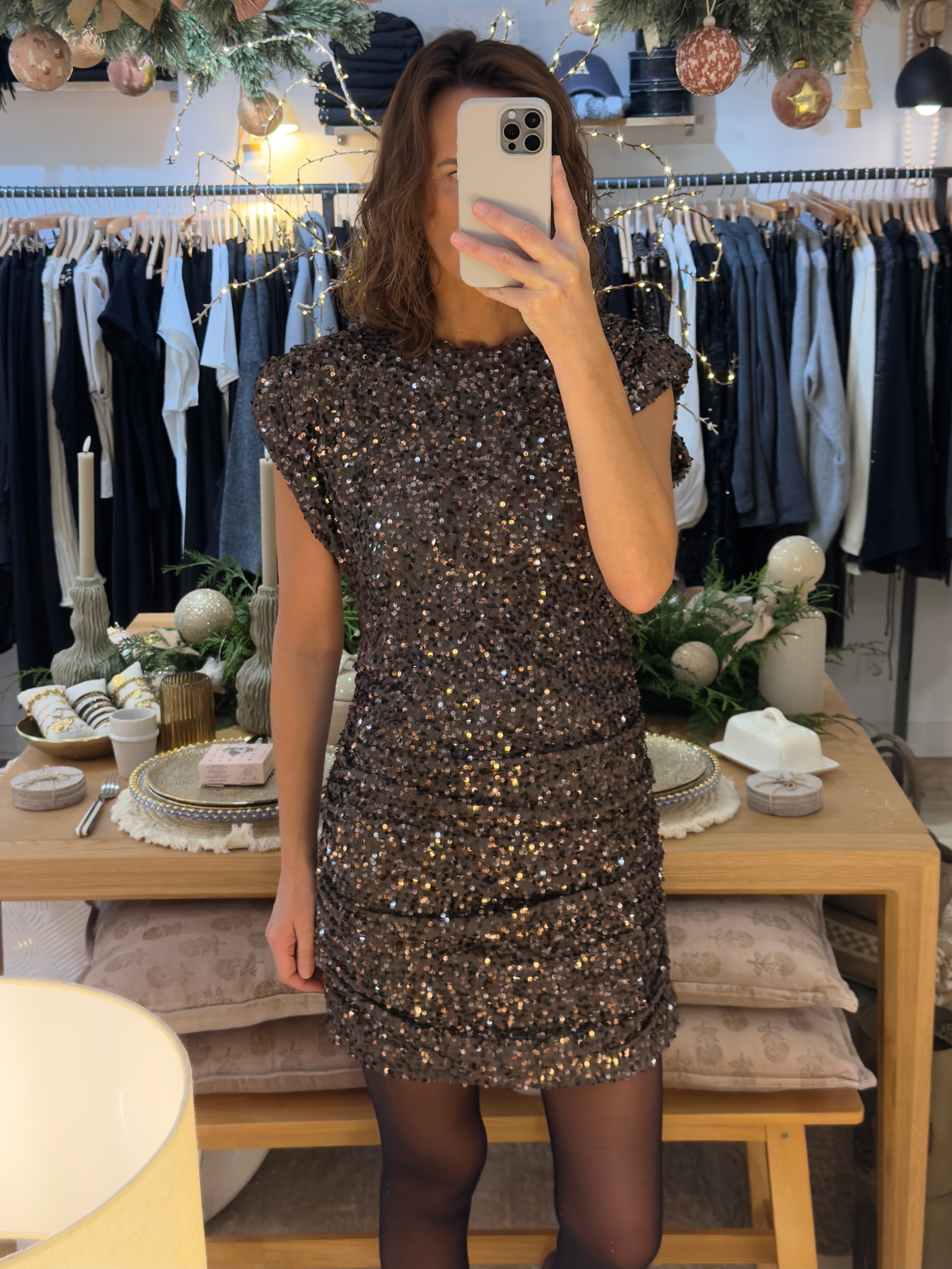 ROBE SEQUINS H4460