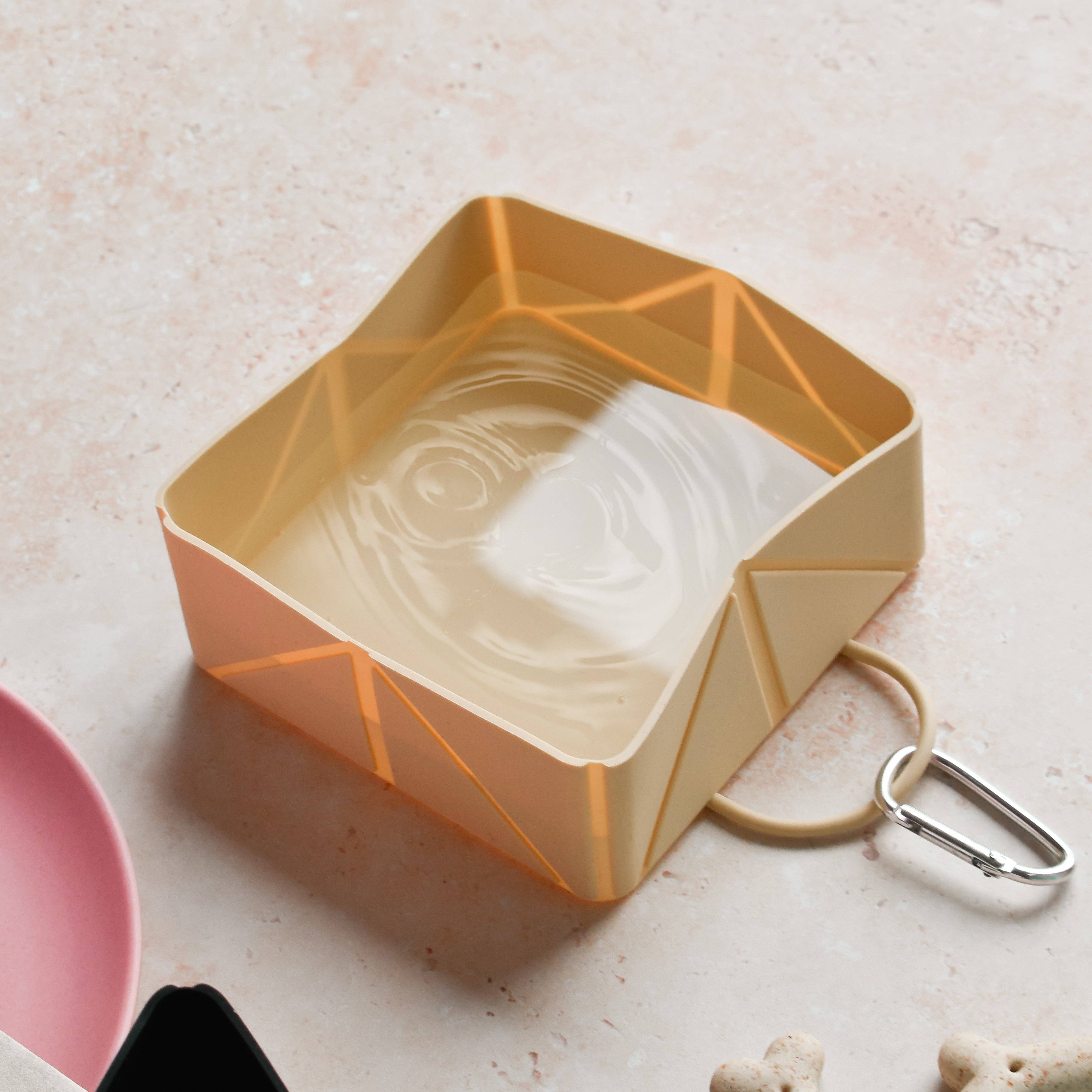 Gamelle de voyage pliable - Nude