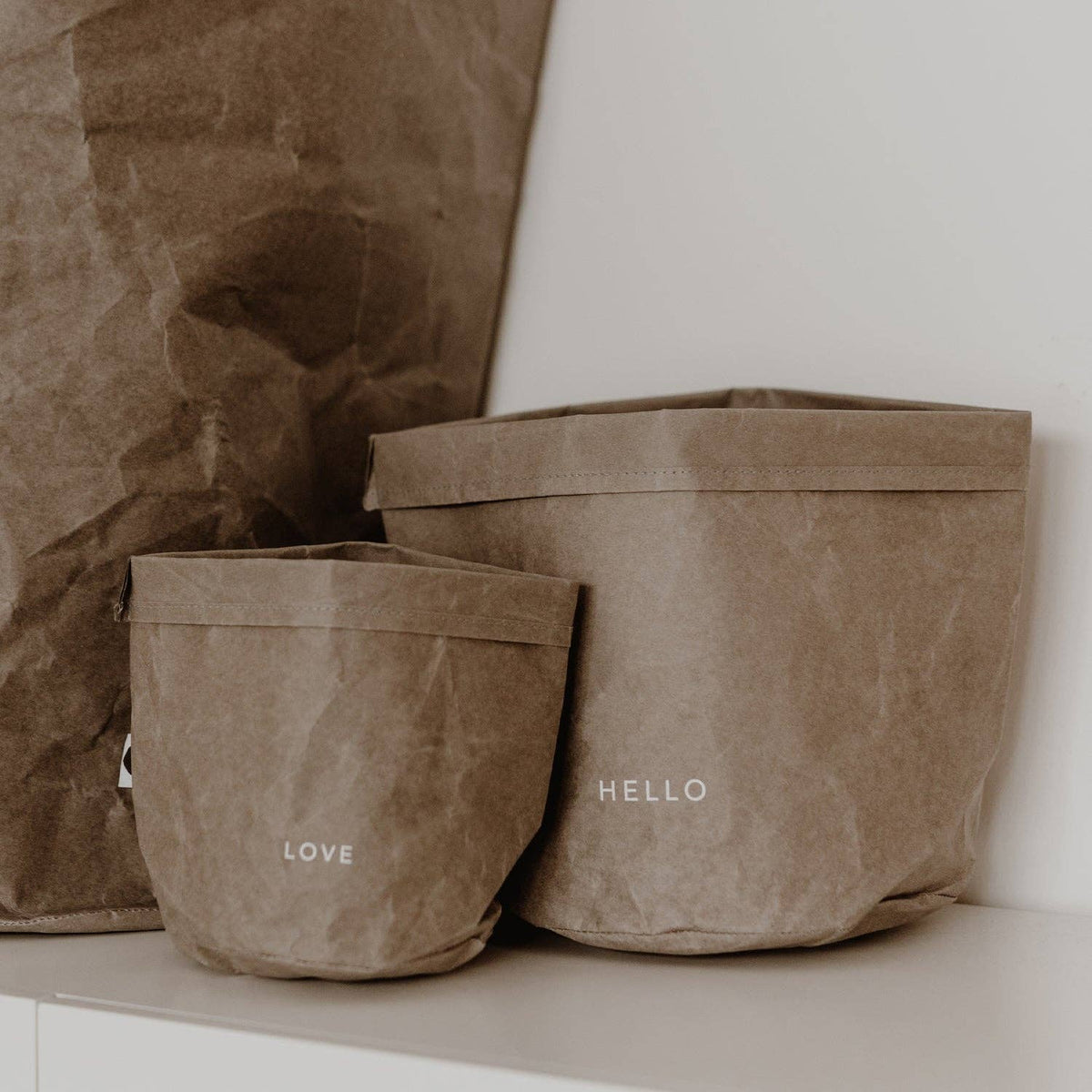SET 2 SACS EN PAPIER