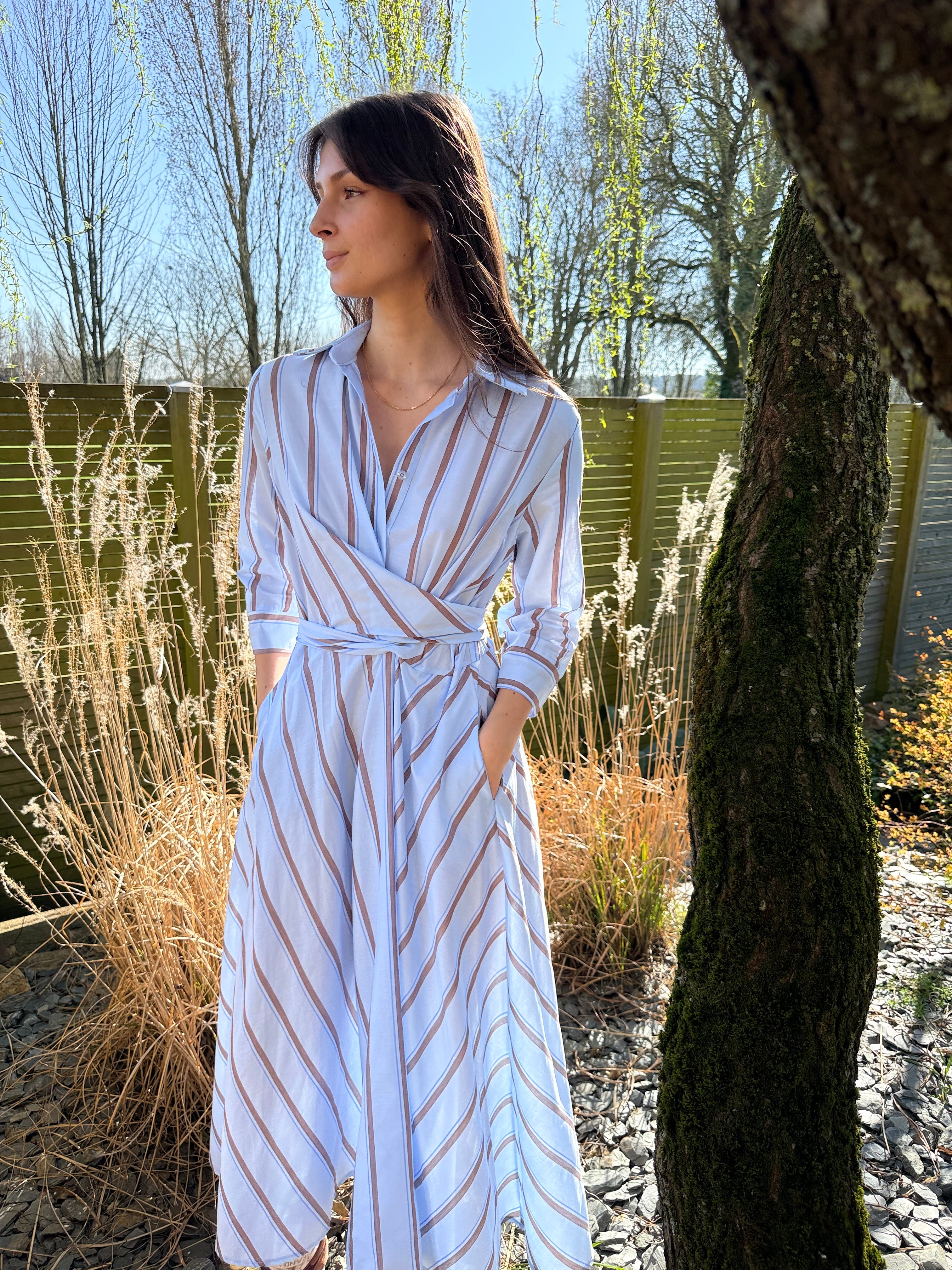 ROBE CHEMISE BLUE 4885