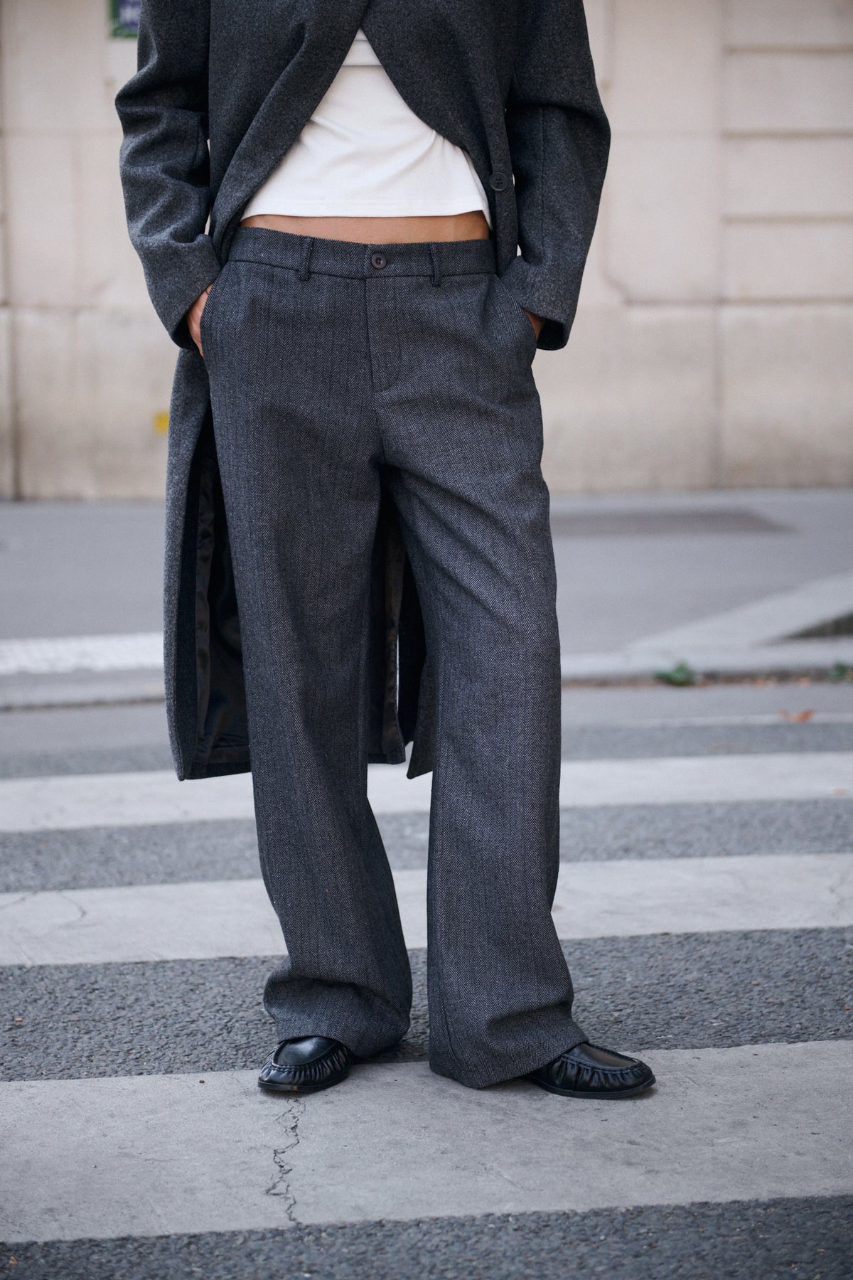 PANTALON CHEVRON B643