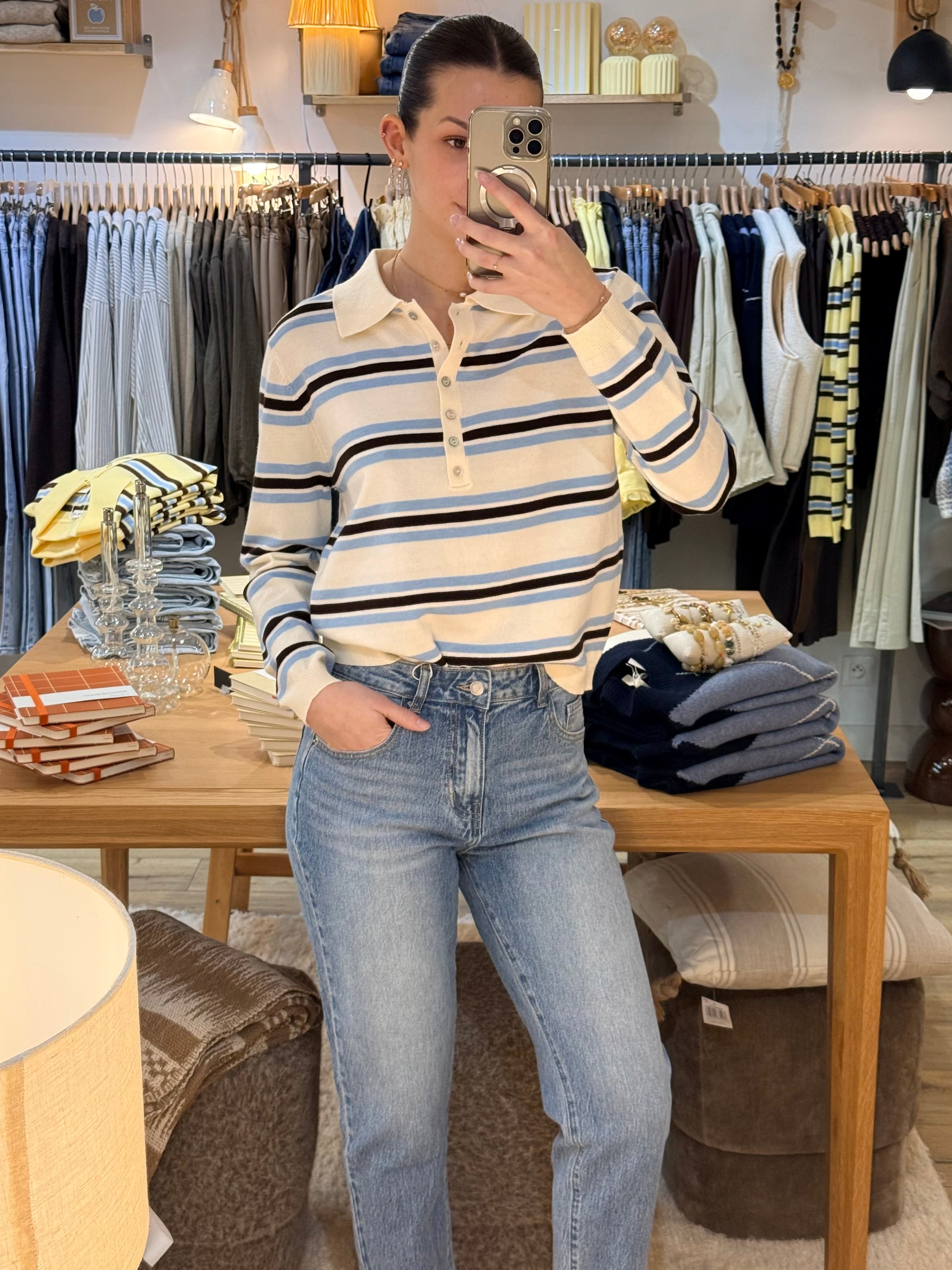 PULL A RAYURES CIEL SK28780