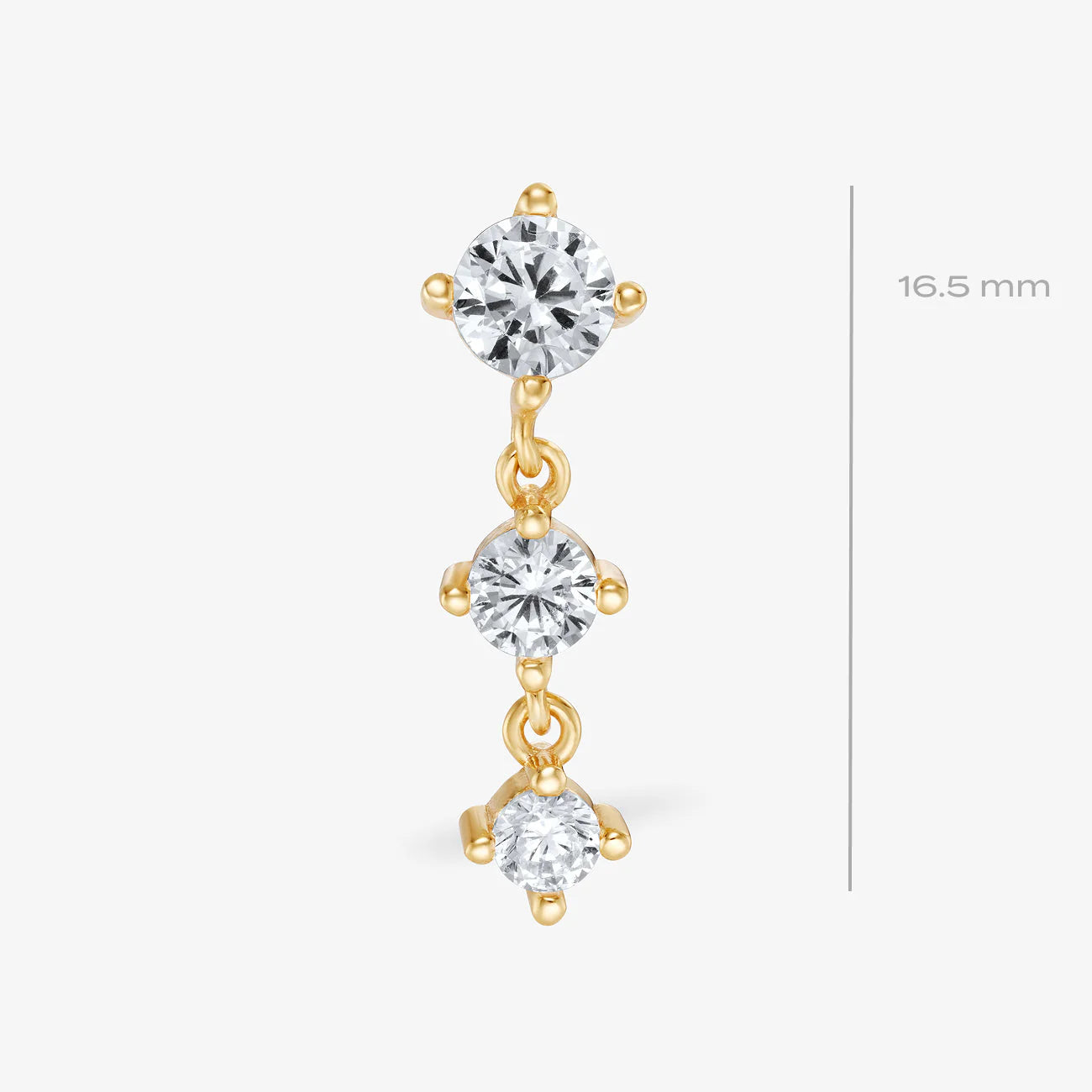 BOUCLE D’OREILLE PETITE AVALANCHE