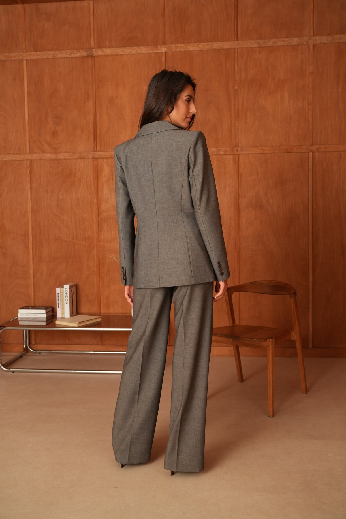 VESTE TAUPE V26163