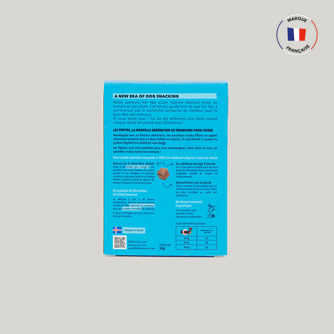FRIANDISES POUR CHIEN CABILLAUD