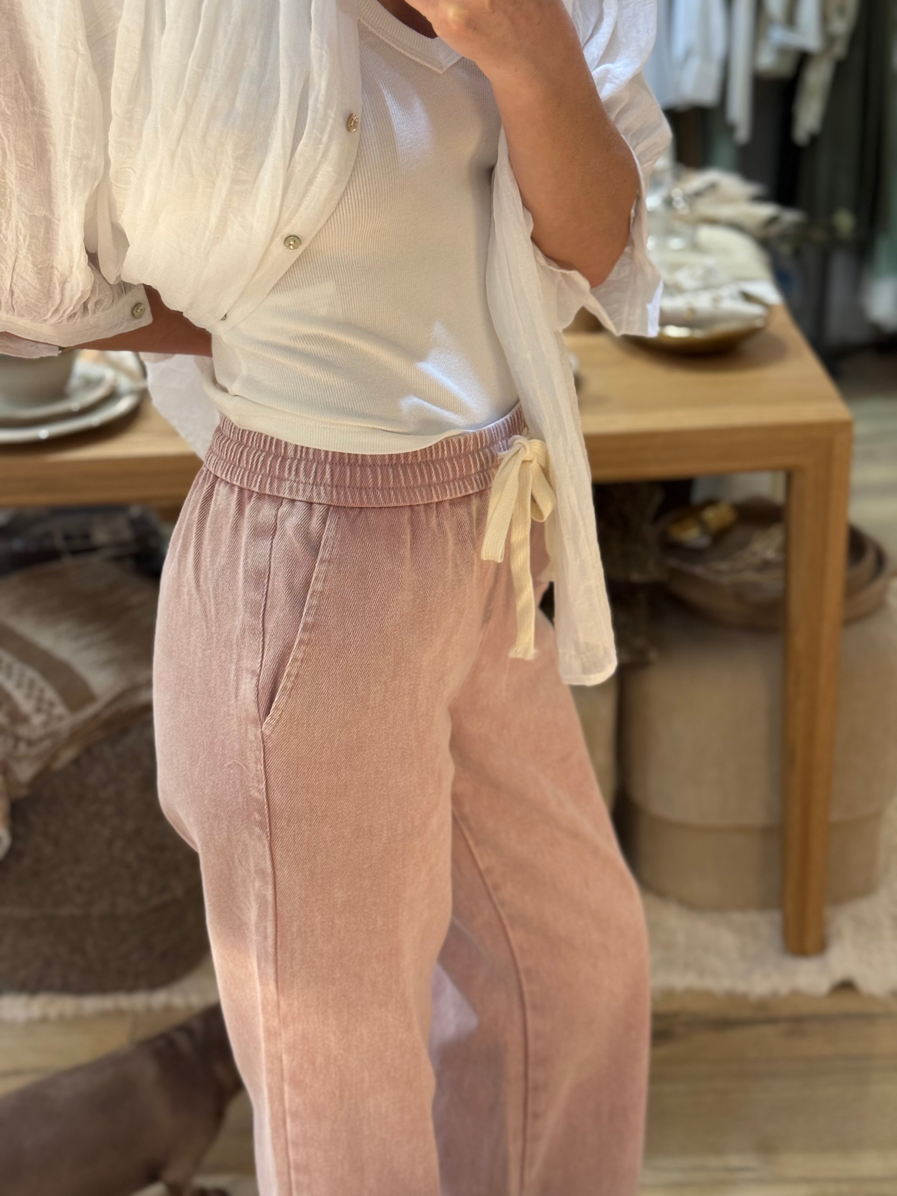 PANTALON ROSE MISY