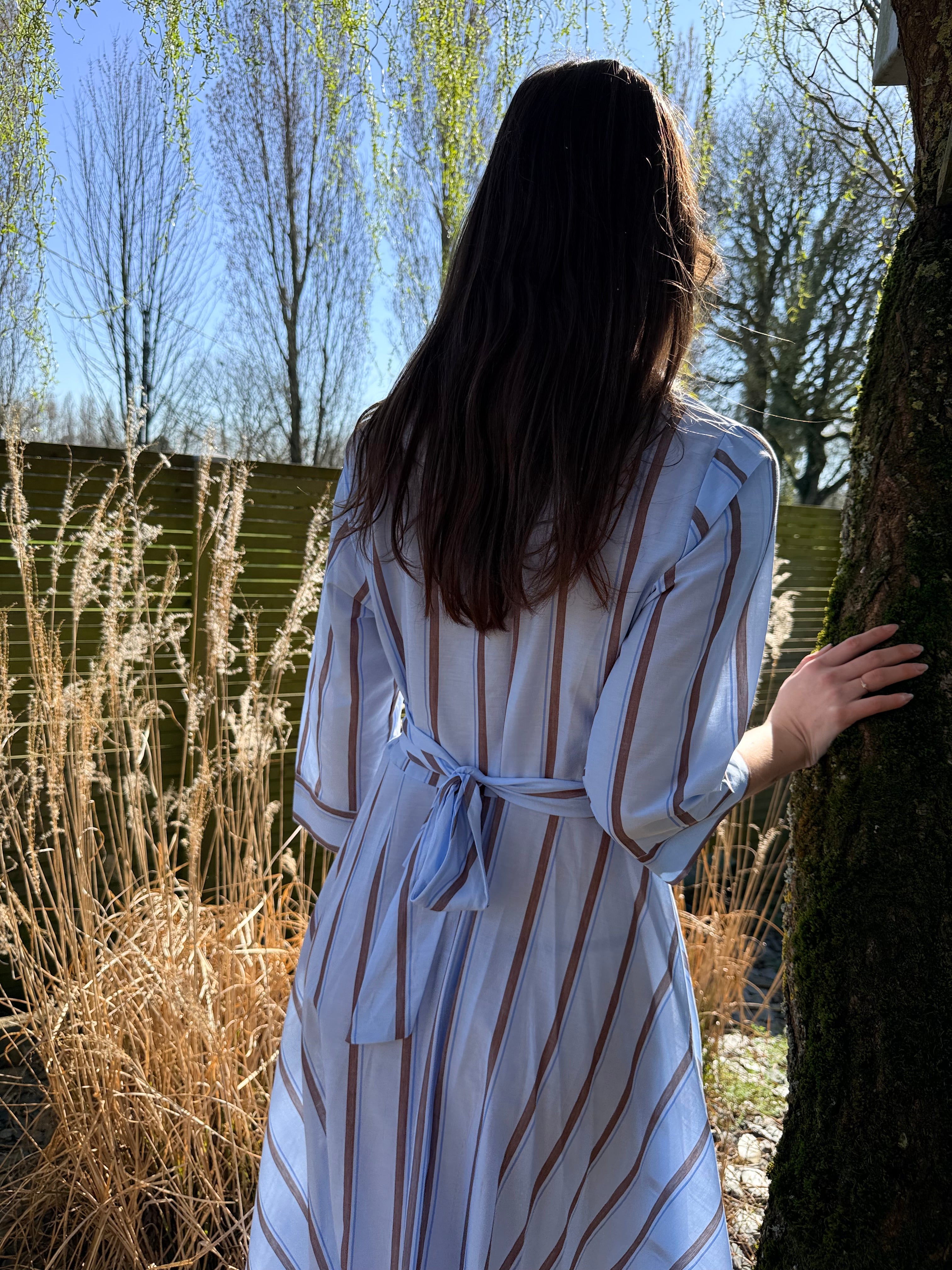 ROBE CHEMISE BLUE 4885