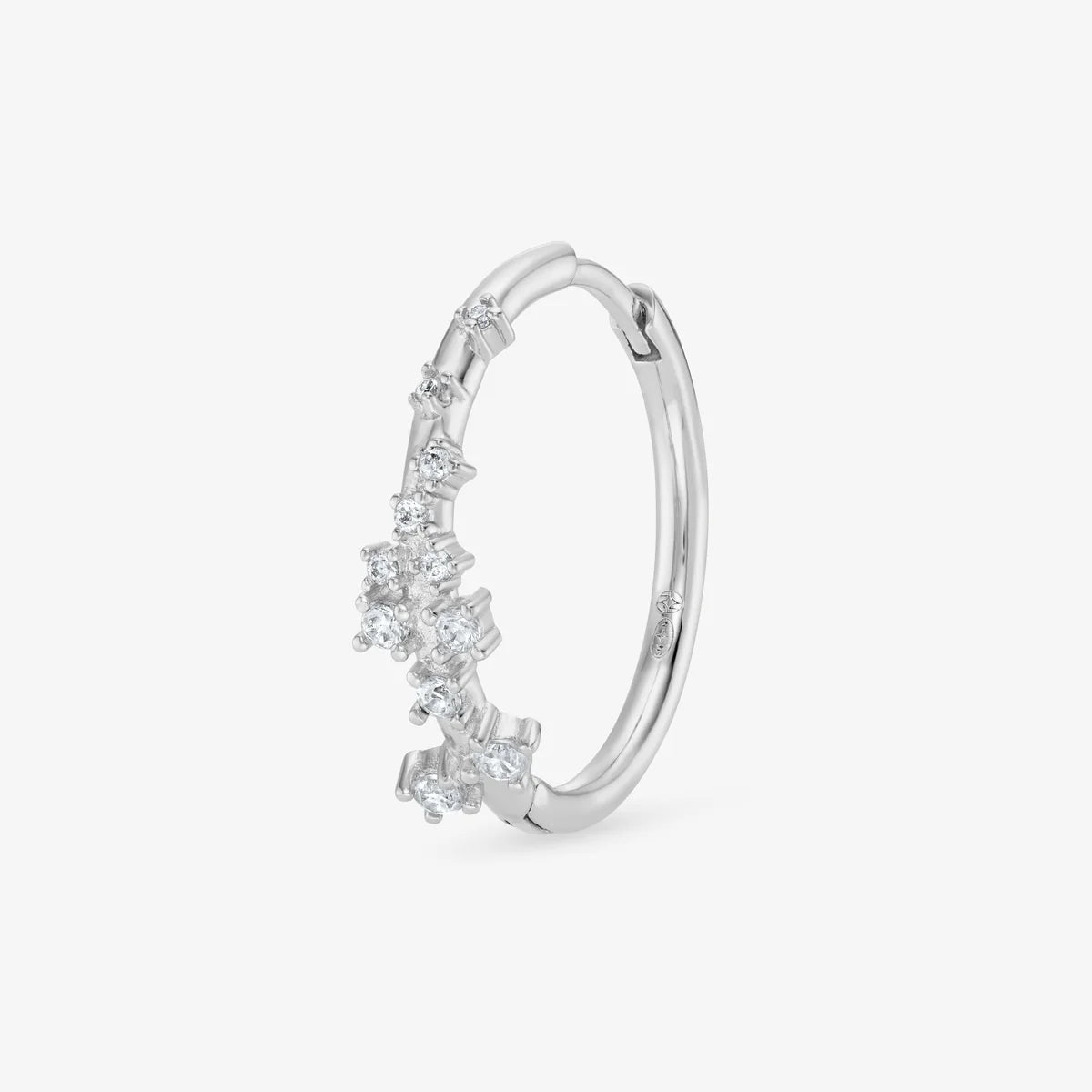 BOUCLE GRANDE ARCTIQUE ARGENT
