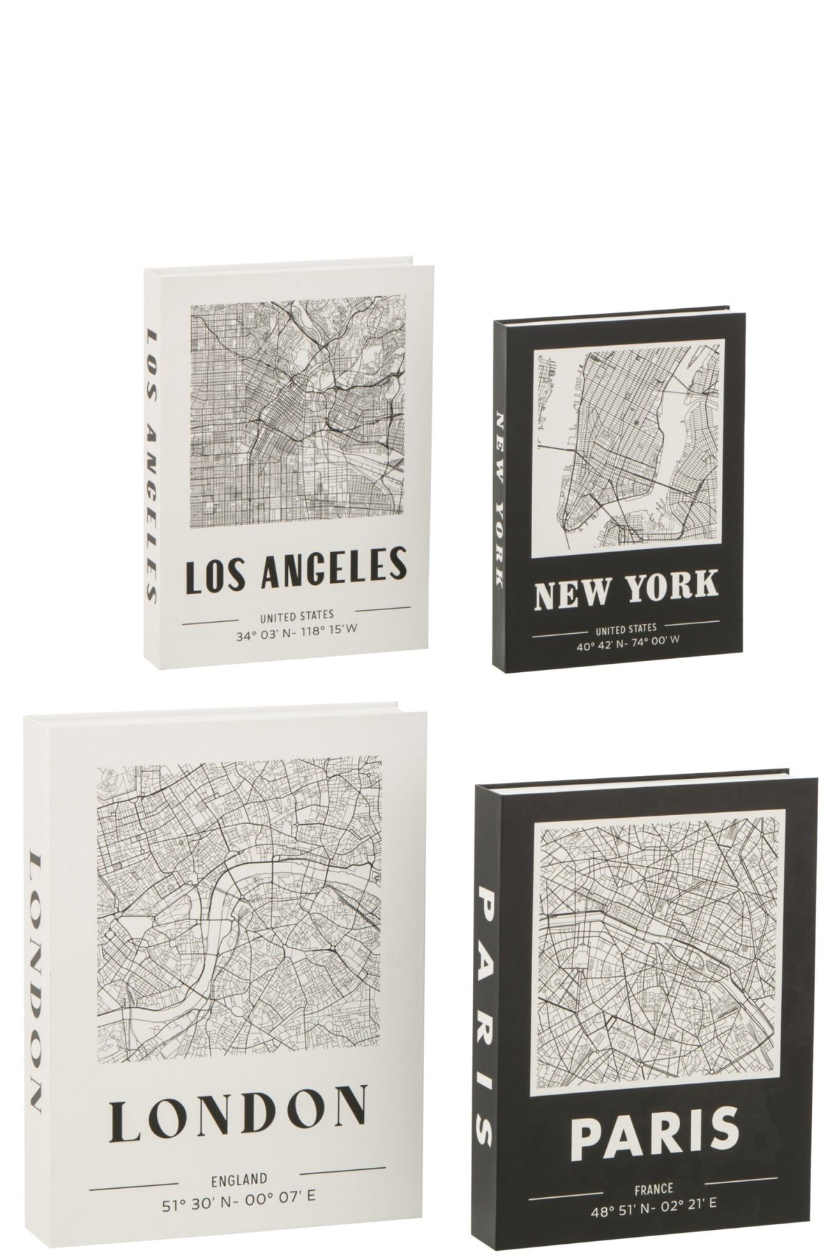 BOITE LIVRE (SET DE 4) 267656
