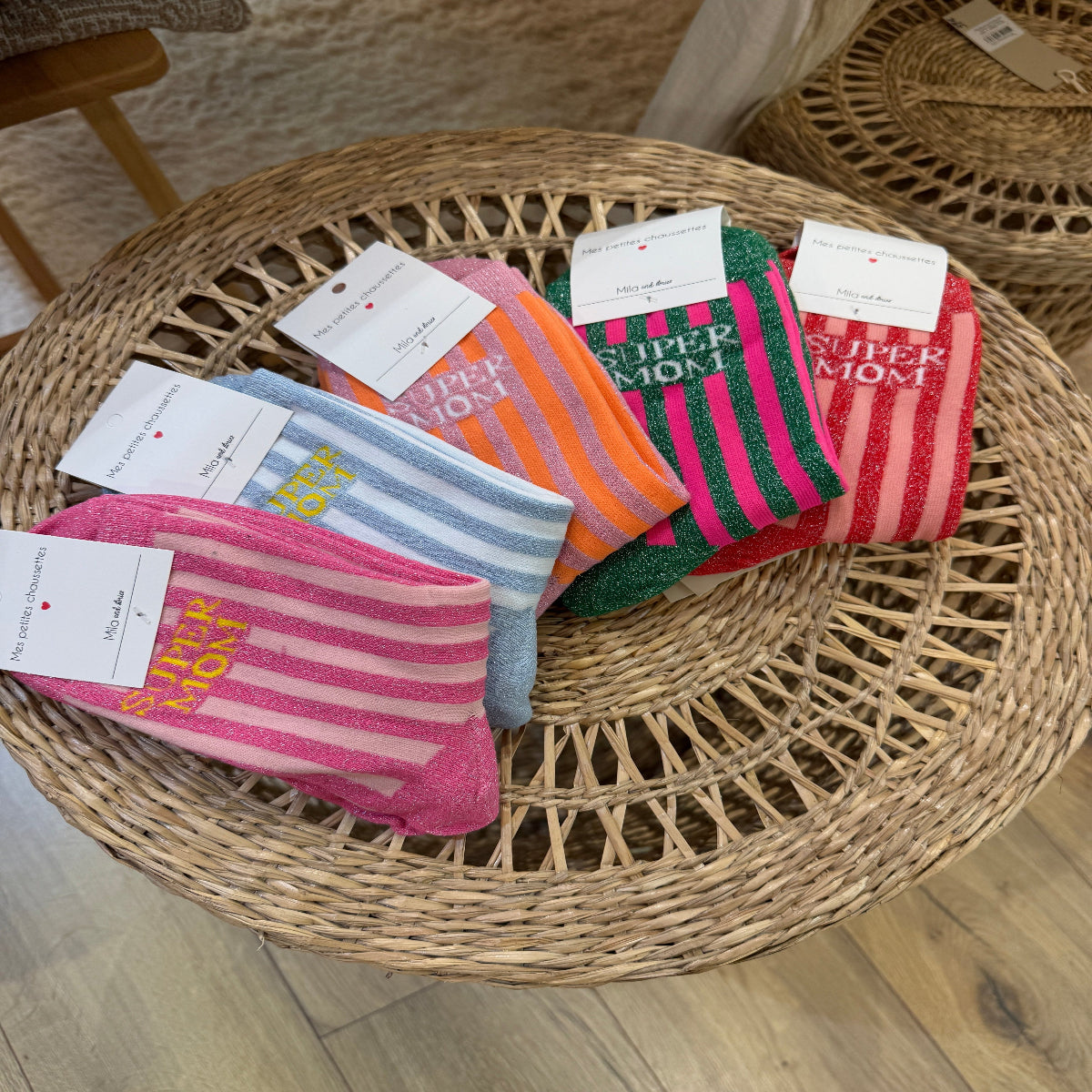 CHAUSSETTE SUPER MOM