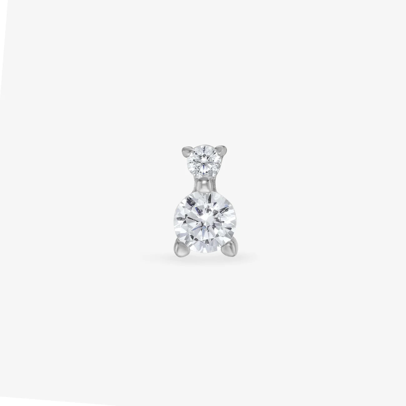 BOUCLE D’OREILLE CRISTAL ARGENT