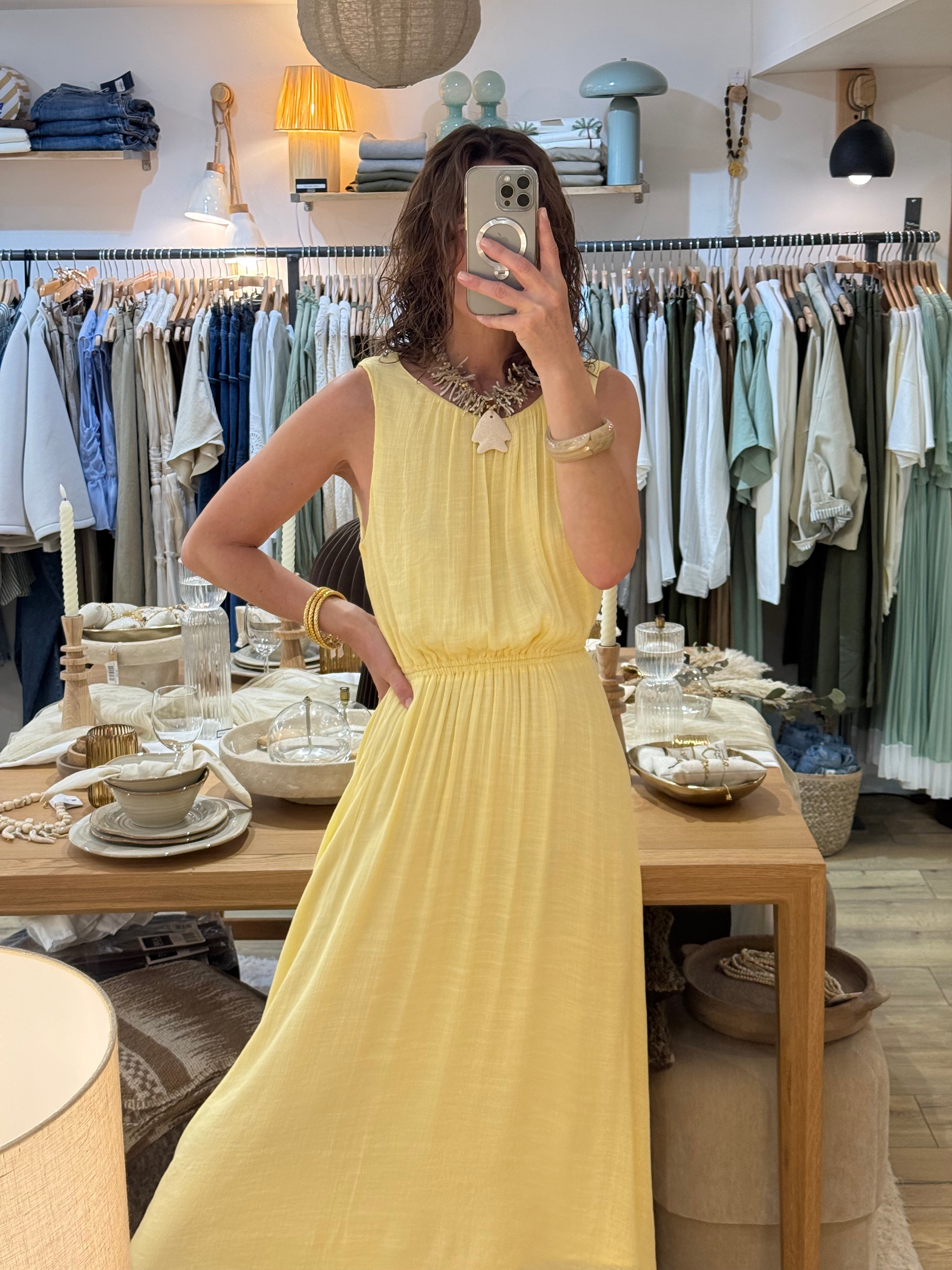 ROBE JAUNE EDDY
