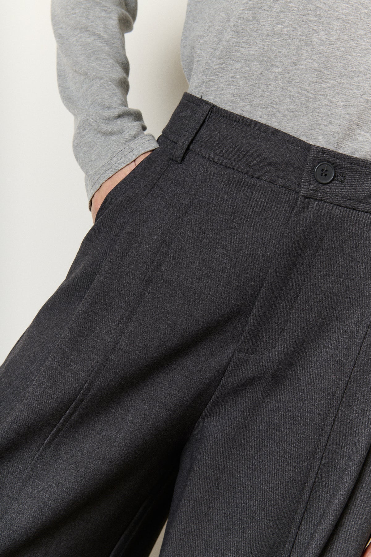 PANTALON À PINCES 26117
